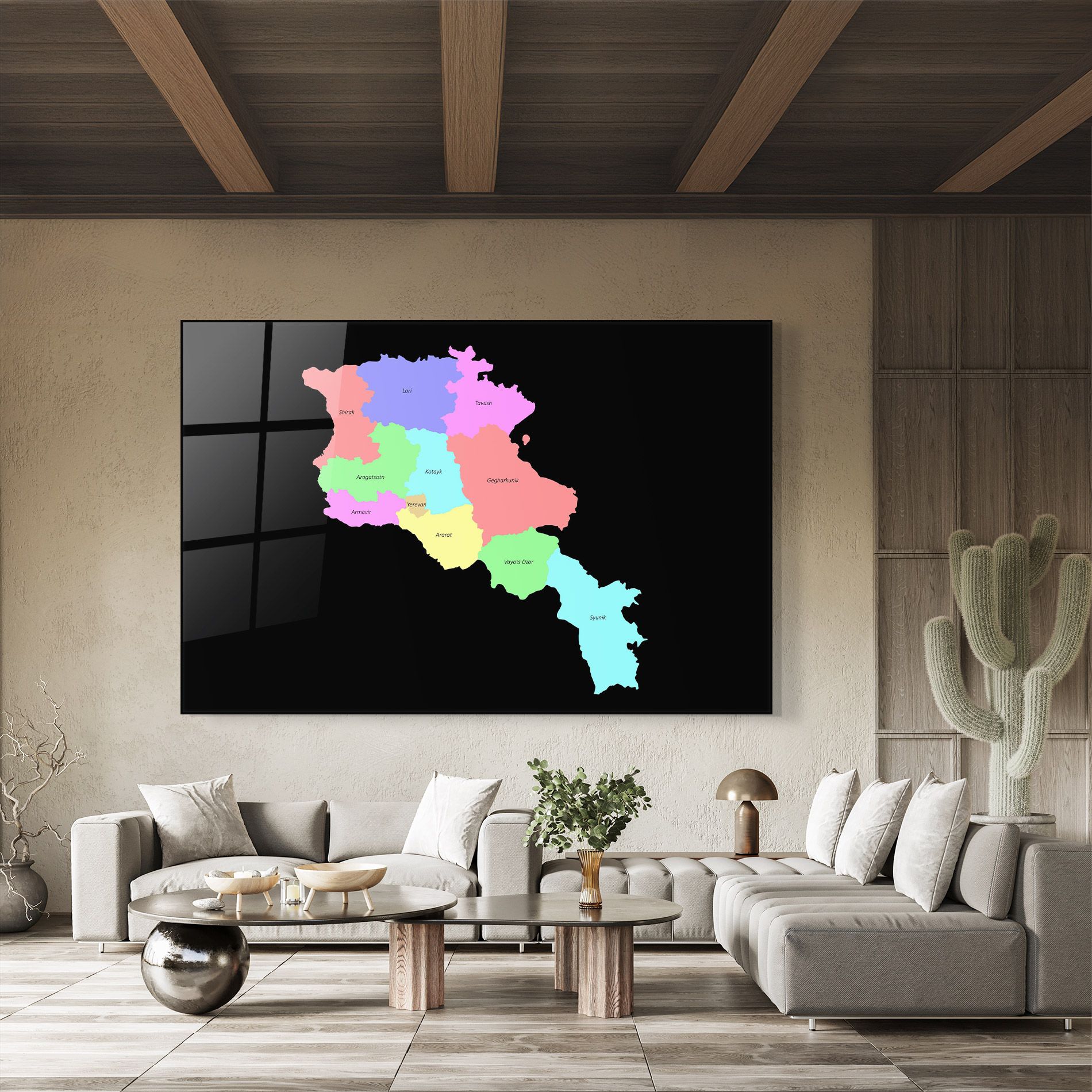 Armenia Map mockup 8