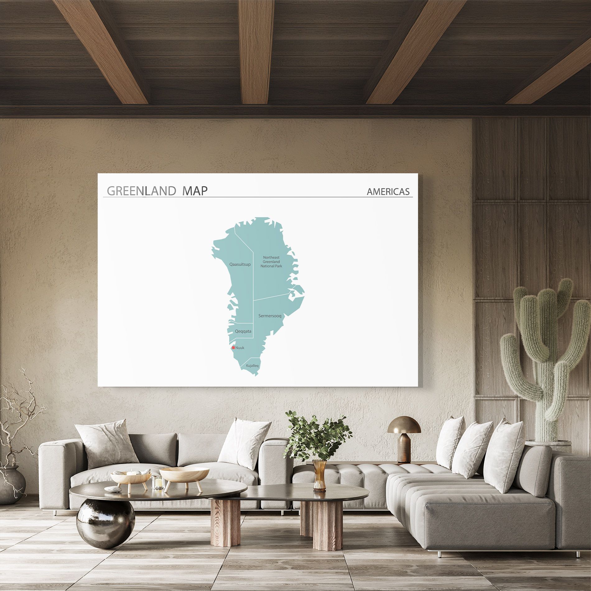 Greenland Map mockup 8