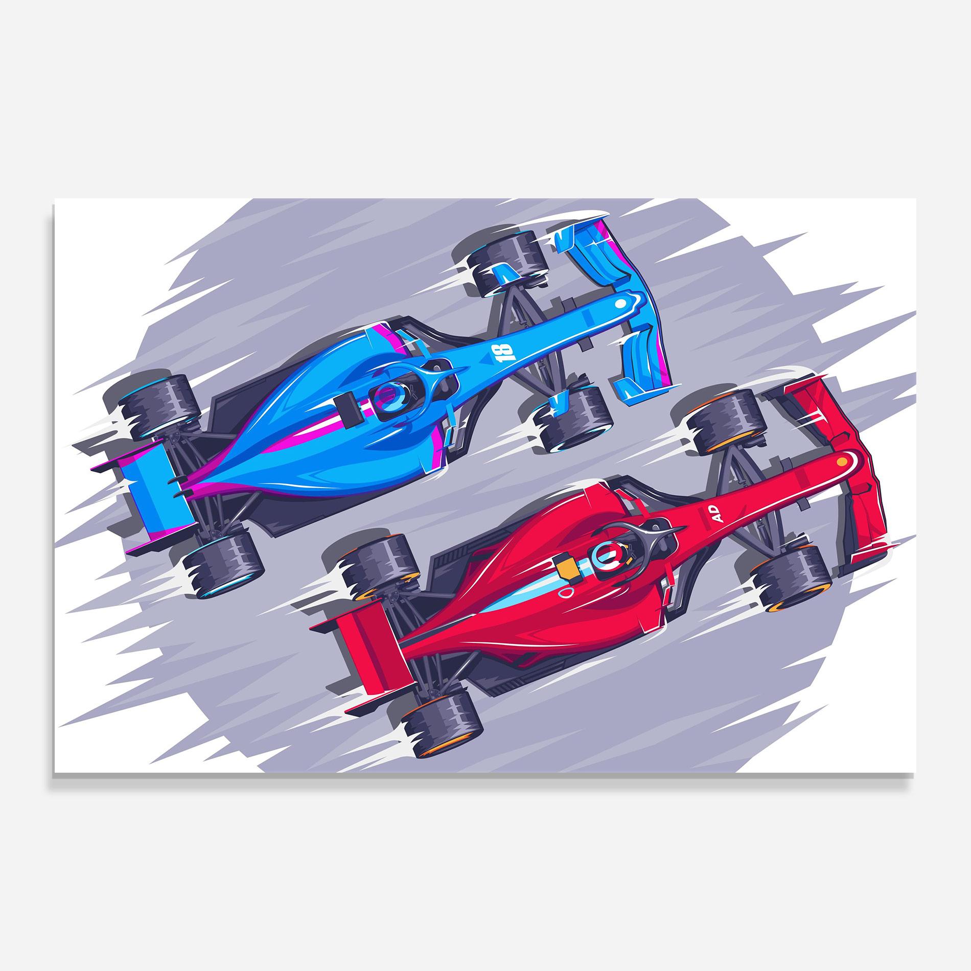 Tablou Sticla Bolides mockup 0