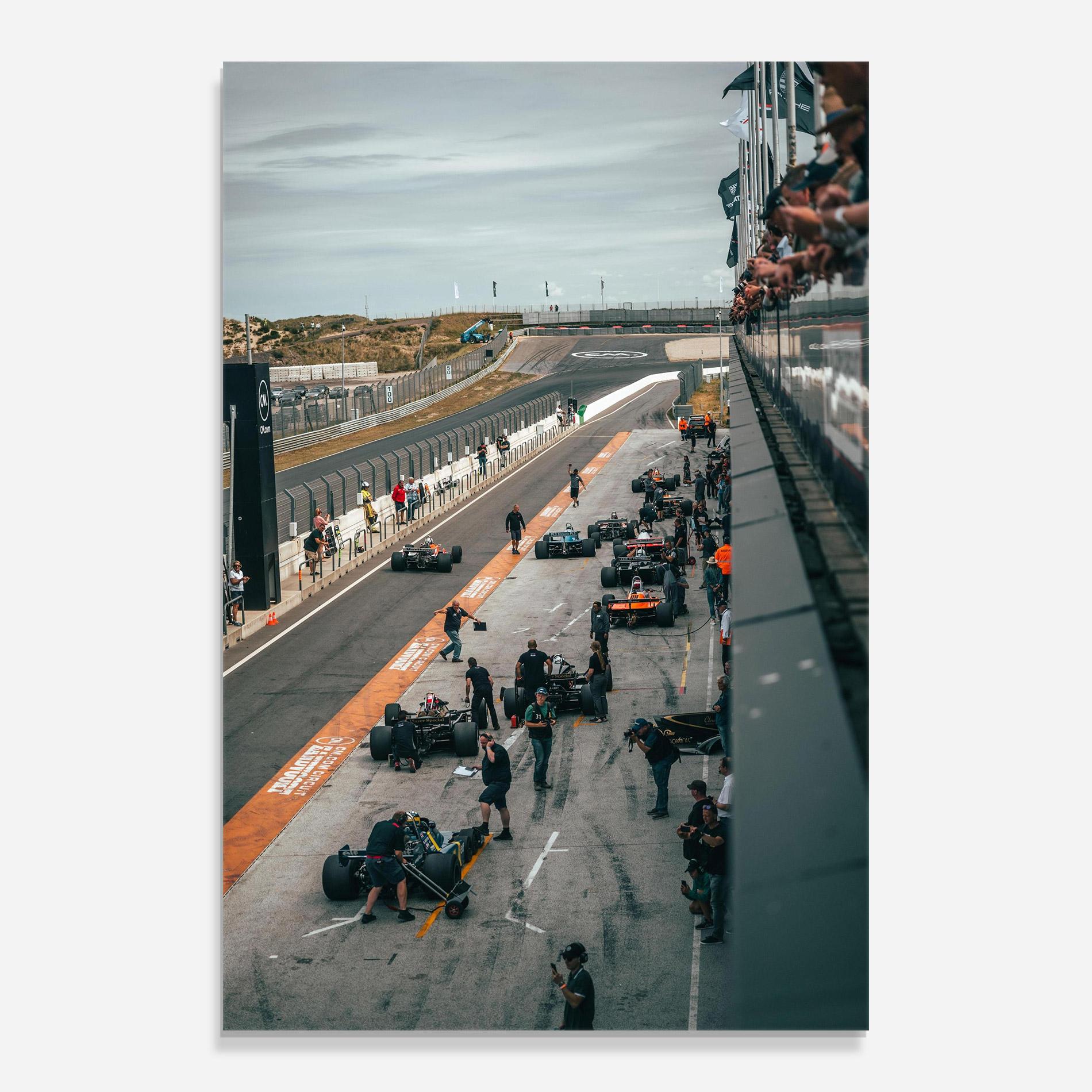 Tablou Sticla Fromula 1 Cars mockup 0