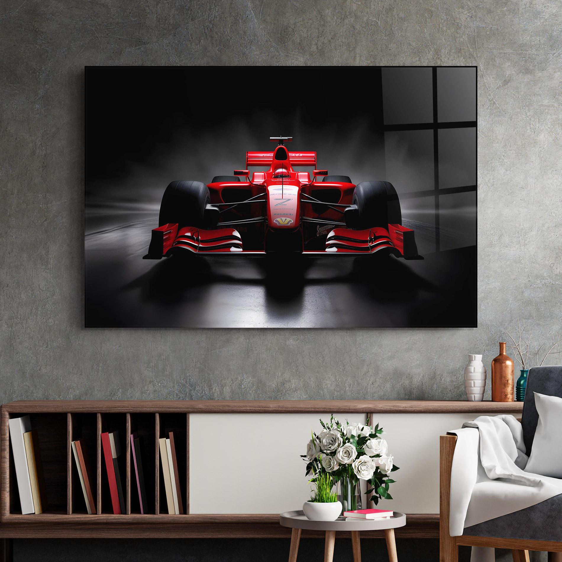 Tablou Sticla Number 10 F1 mockup 2