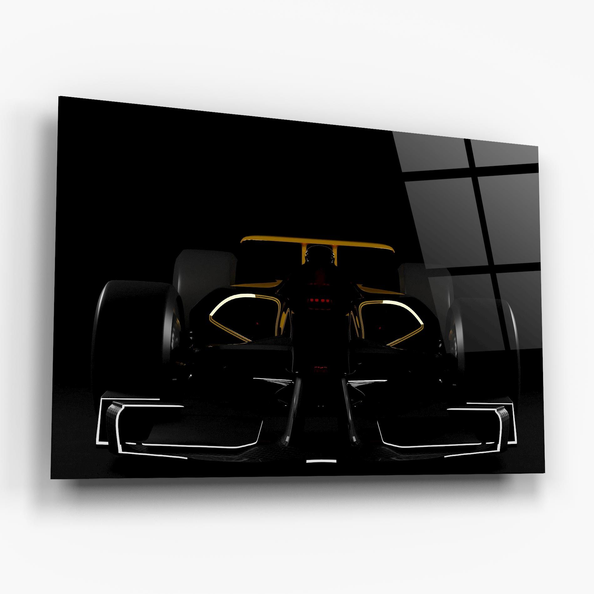 Dark F1 Car mockup 6