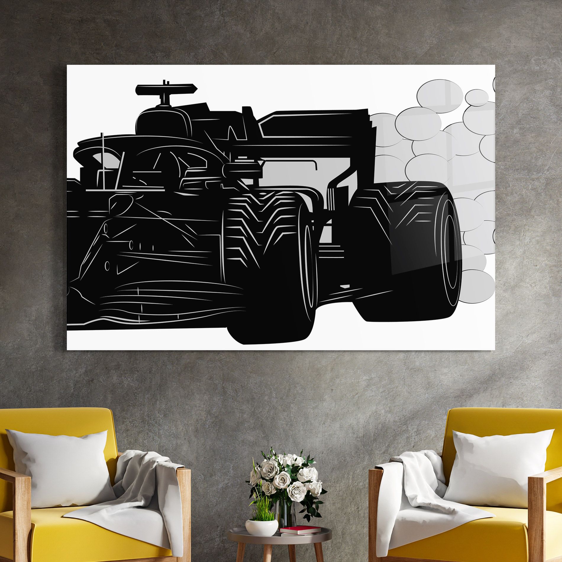 Car F1 Smoke mockup 4