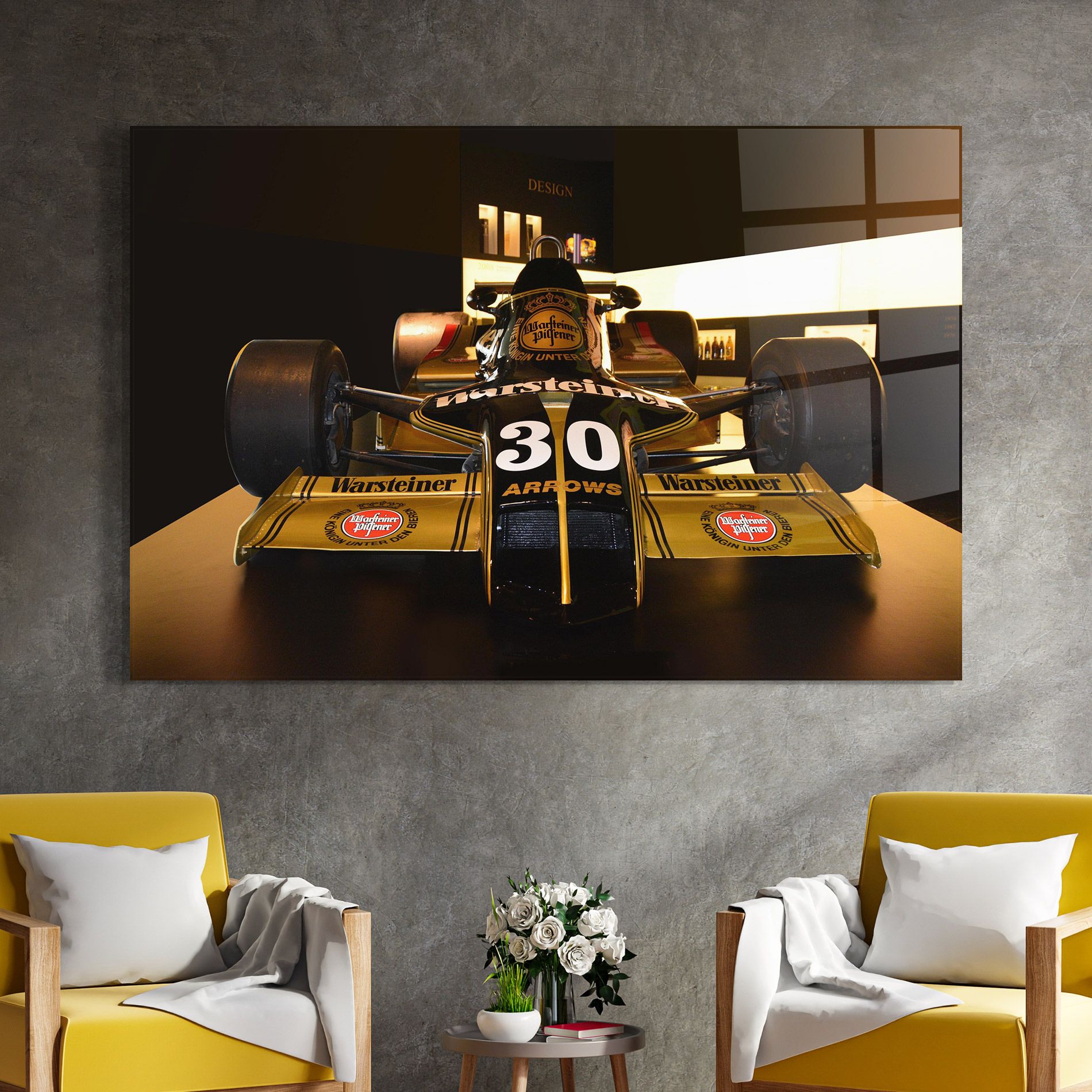 Formula 1 Car Color mockup 4