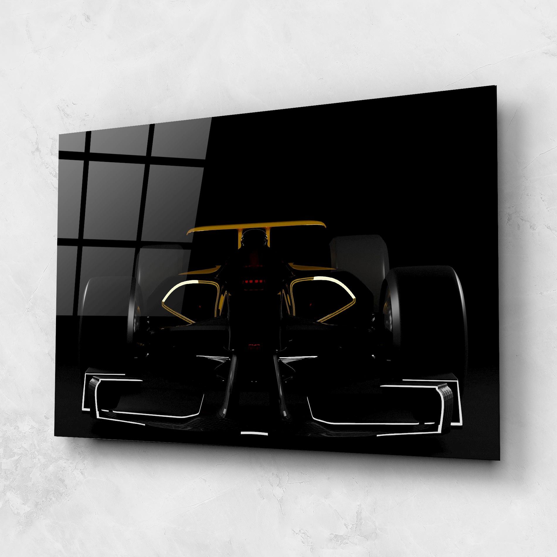 Dark F1 Car mockup 1