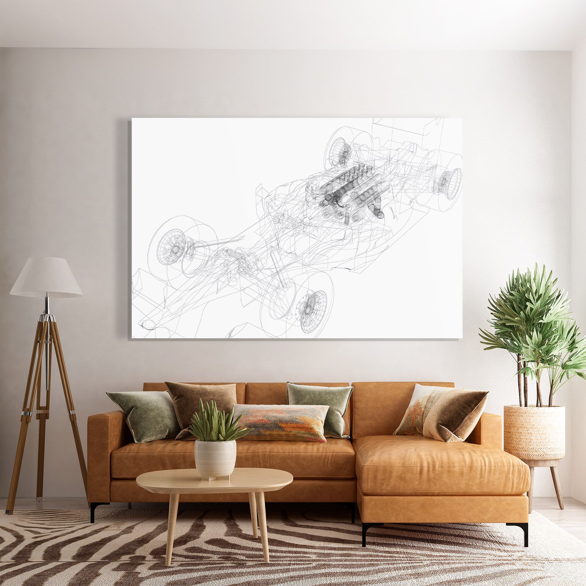 F1 Line Car mockup 7