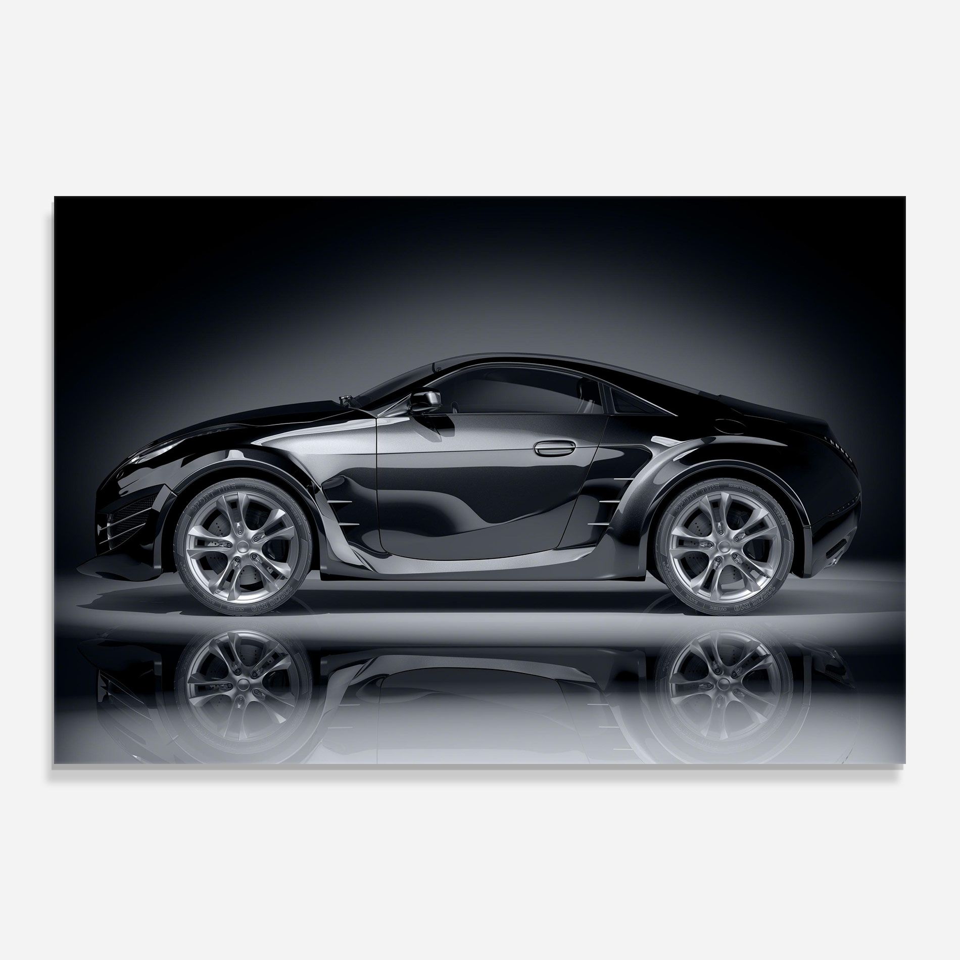 Black Shadow Car mockup 0