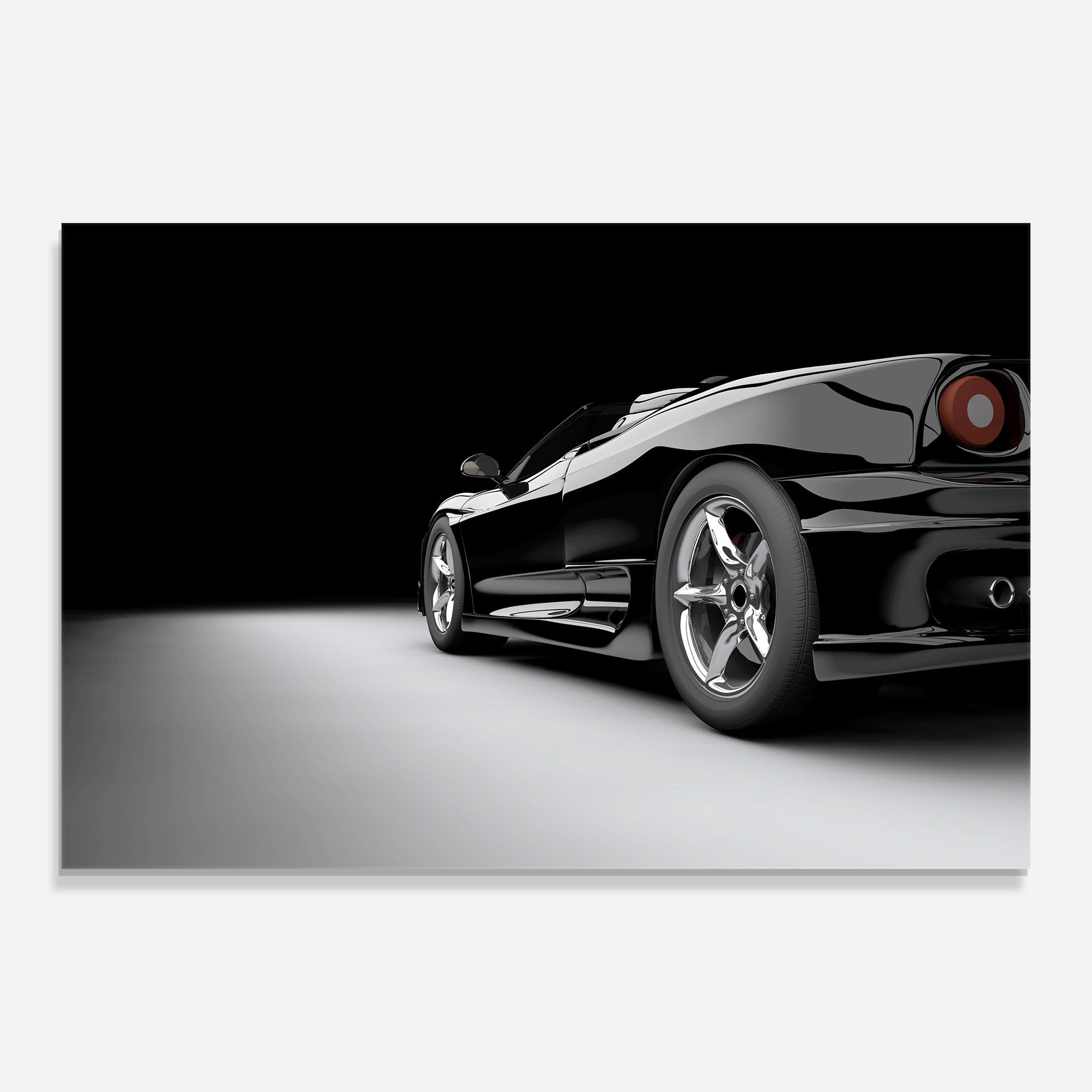 Black Sport Car mockup 0