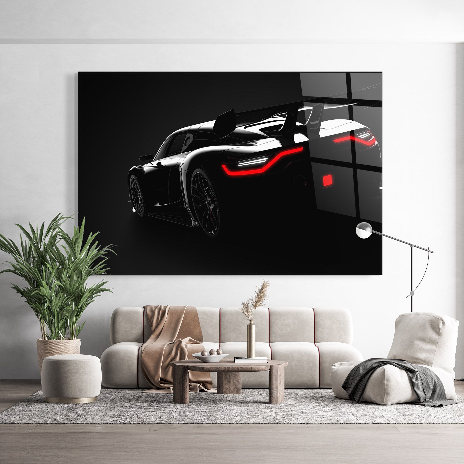 Black Hypercar Car mockup 9