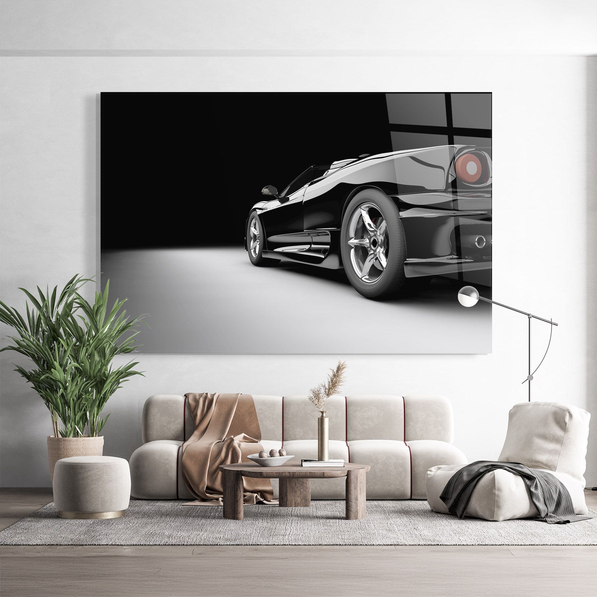 Black Sport Car mockup 9