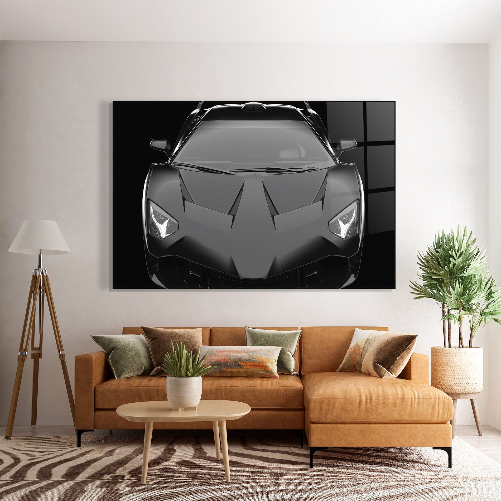 Black Matte Lambo mockup 7