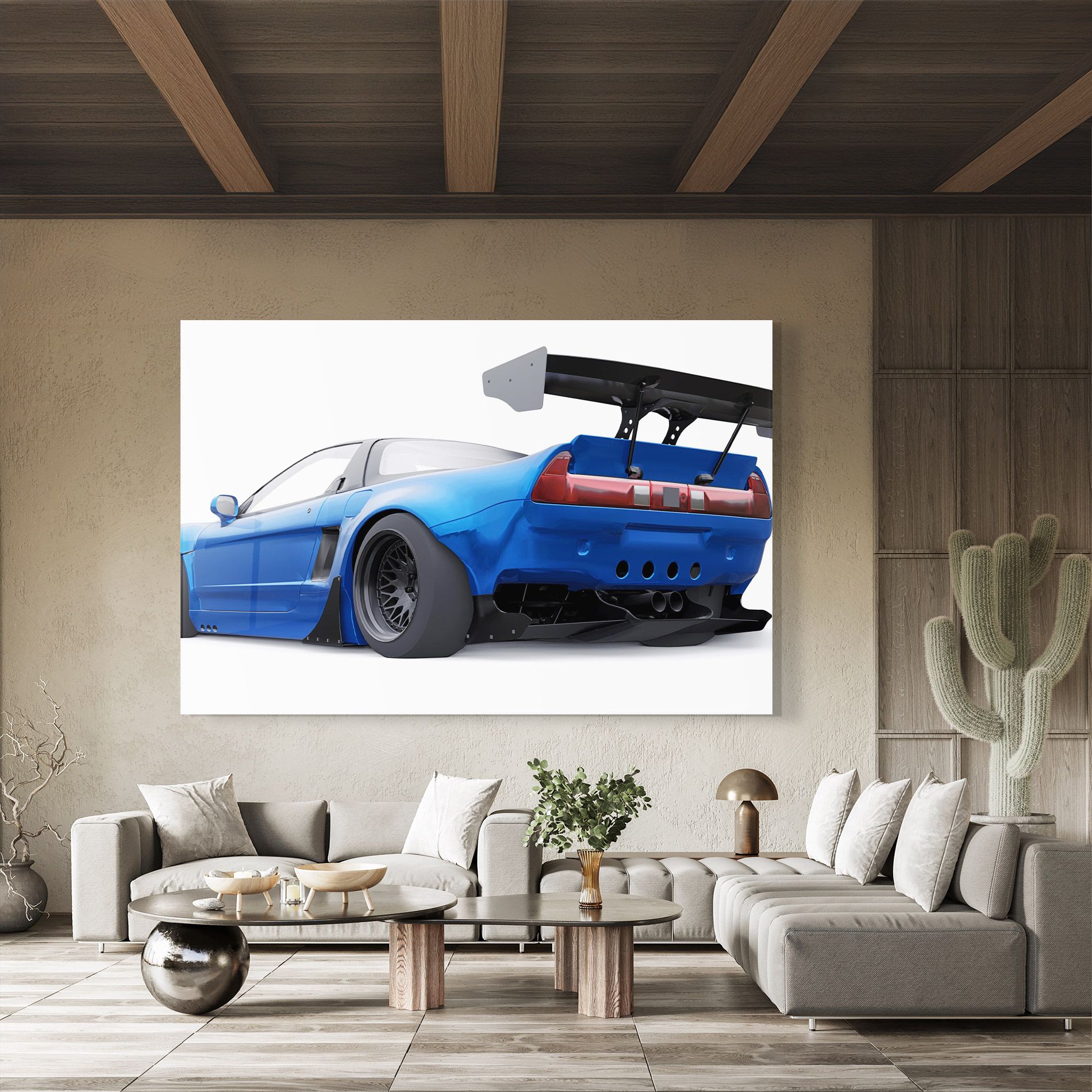 Blue Tuned Nsx mockup 8