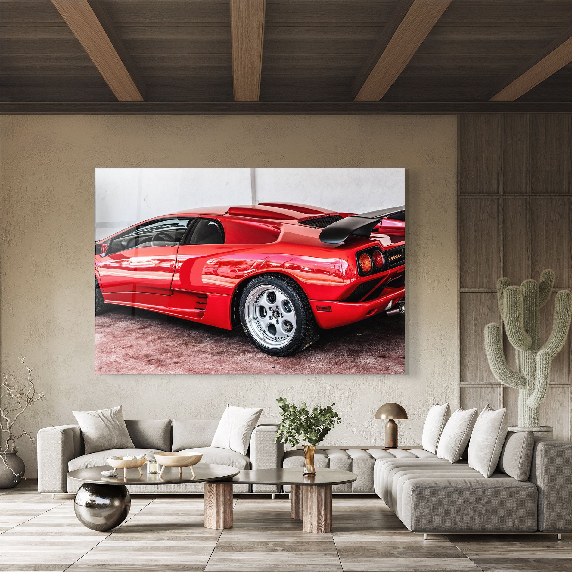 Red Diablo Lambo mockup 8