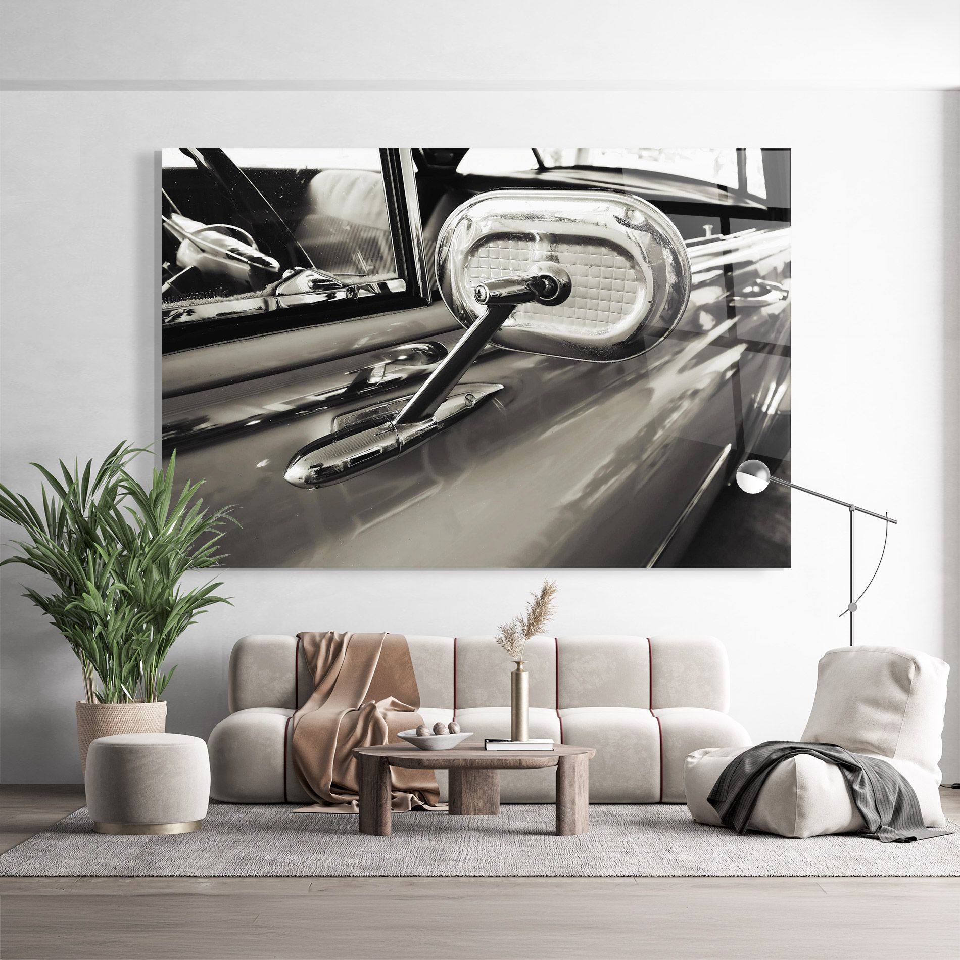 Close Up Grey Car mockup 9