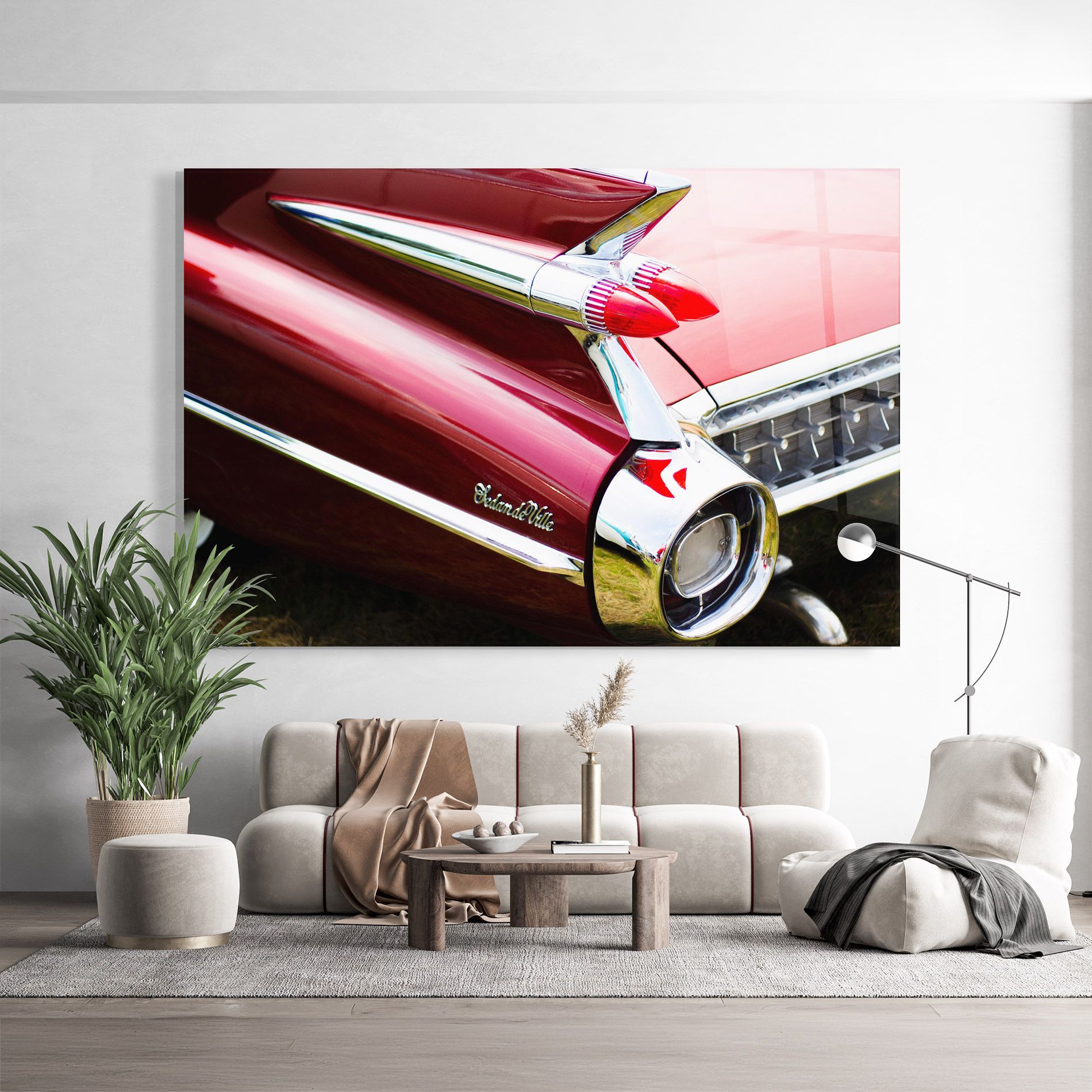 Closeup Car Red mockup 9