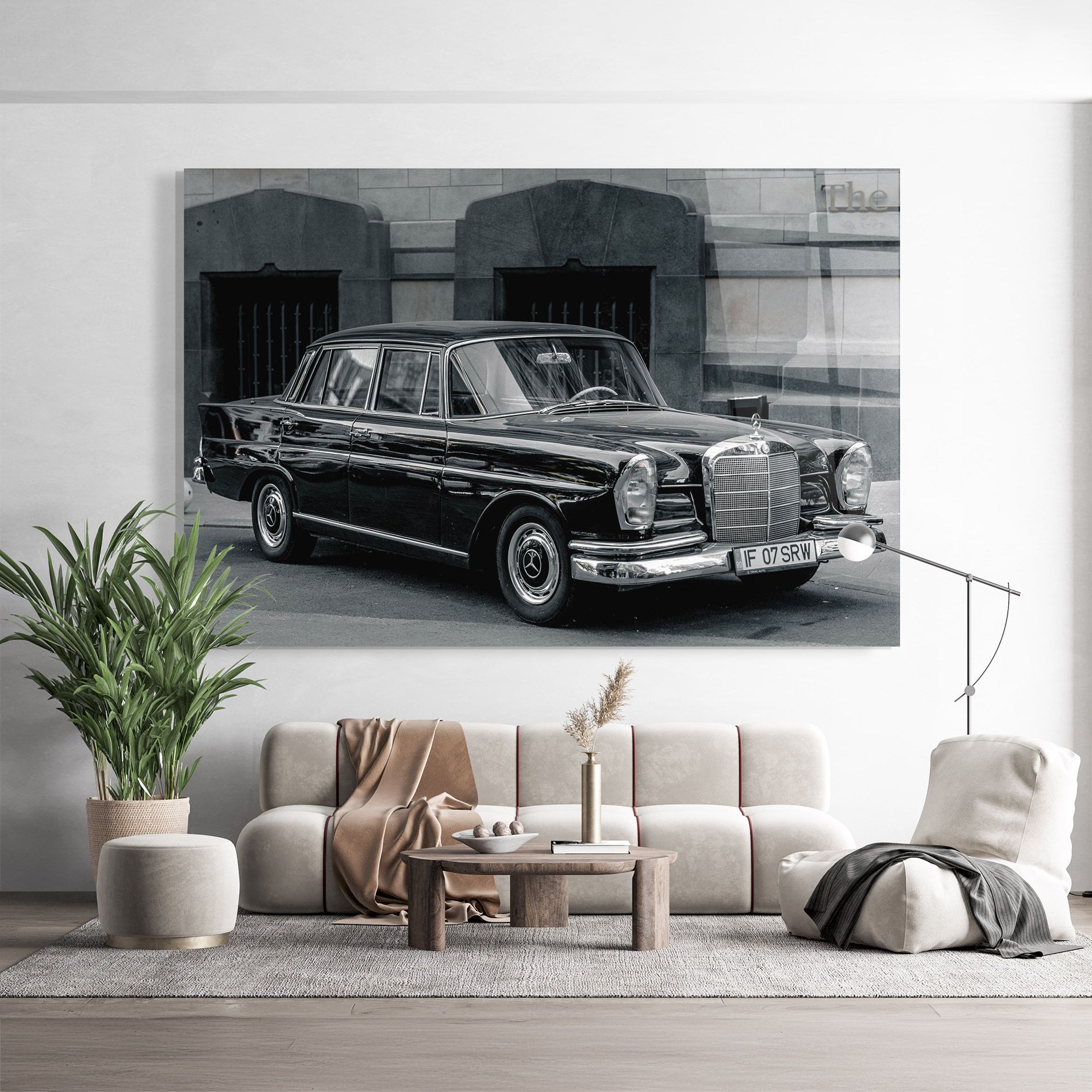 Pretty Classic Car mockup 9