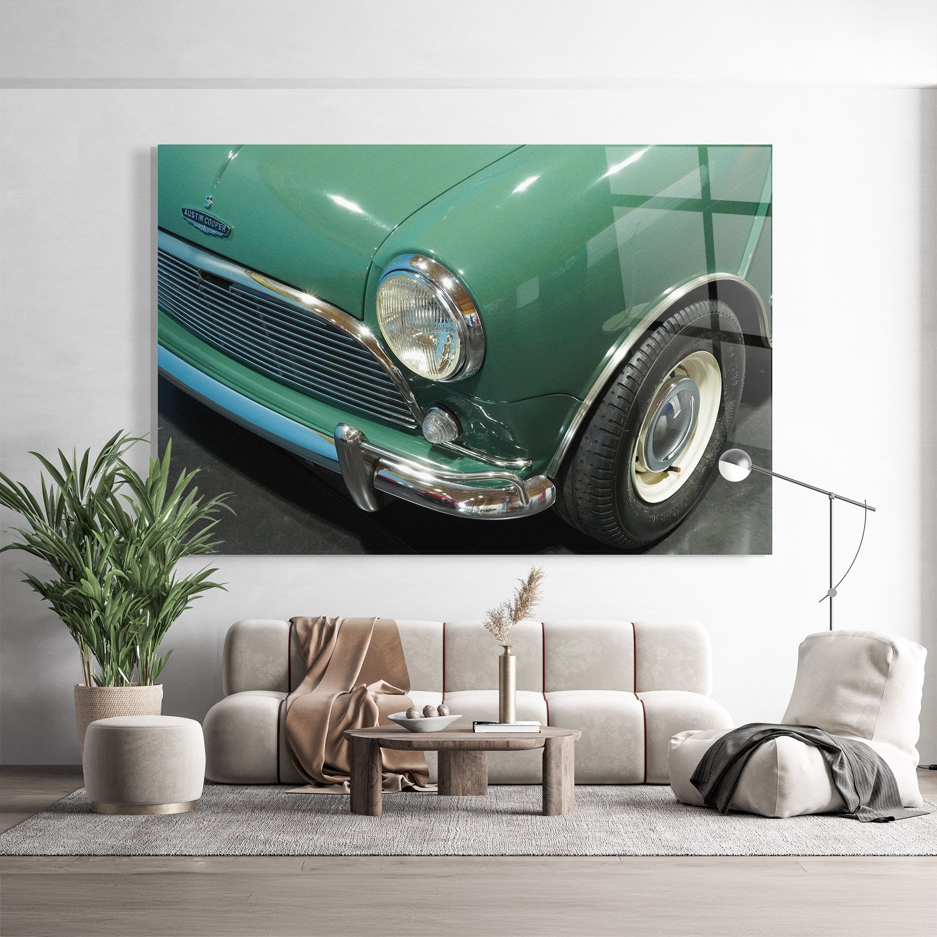 Pretty Green Car mockup 9