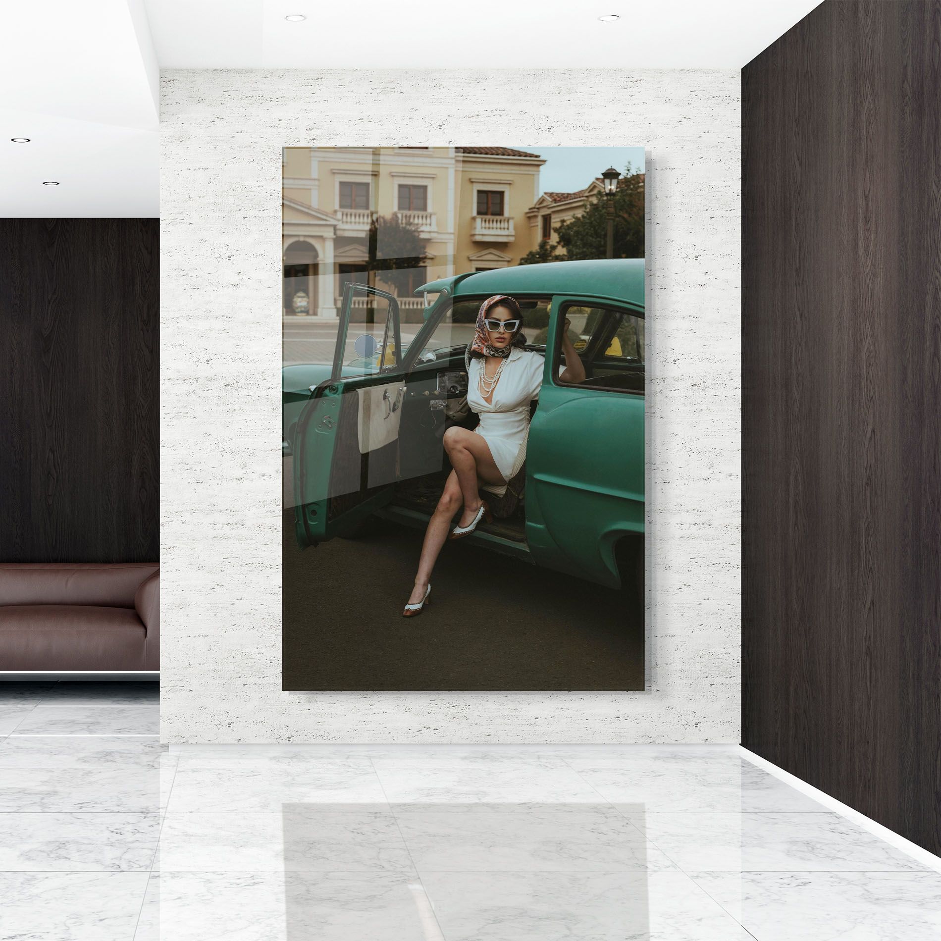 Lady Vintage Cat mockup 9