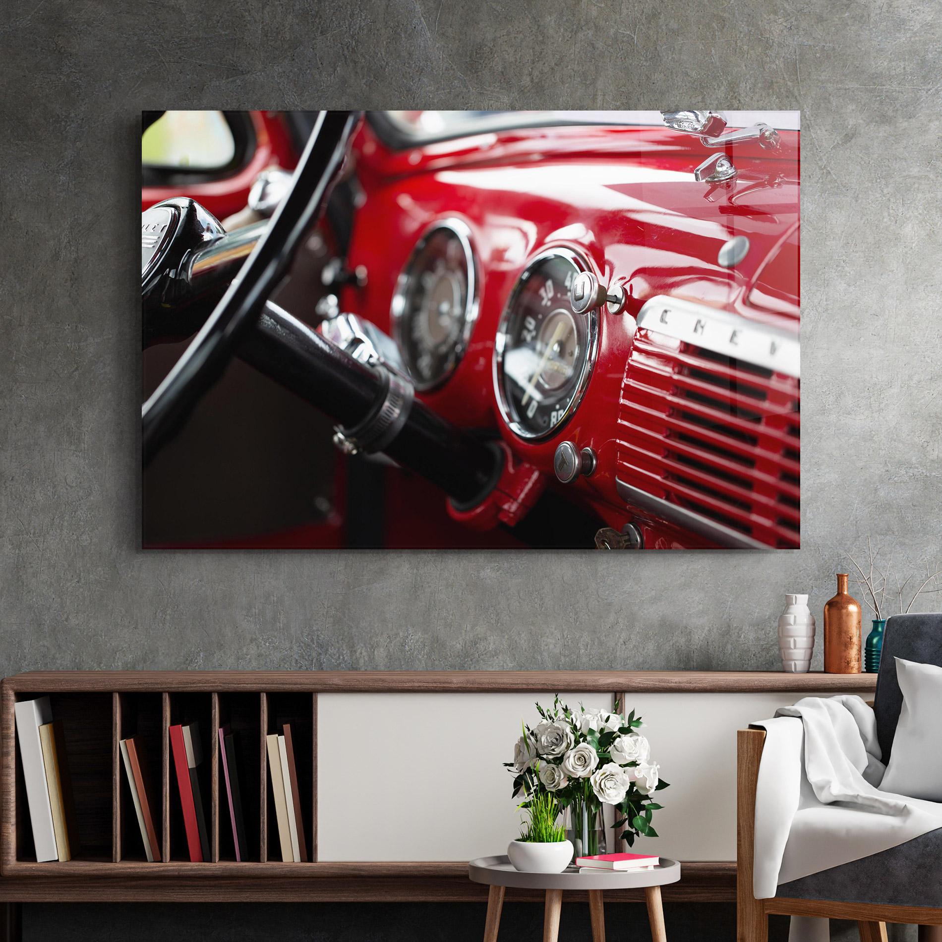 Tablou Sticla Shiny Clean Car mockup 2