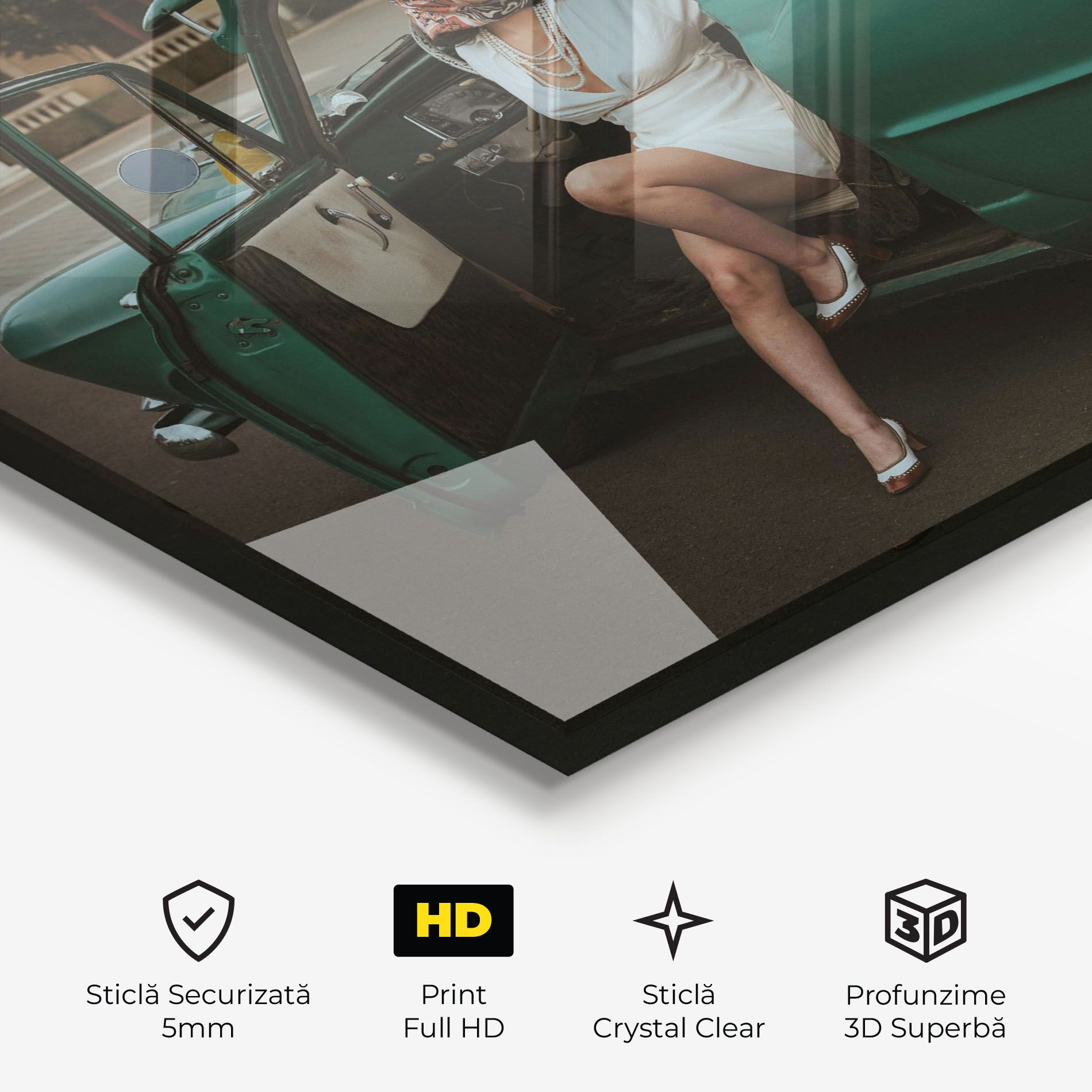 Lady Vintage Cat mockup 3