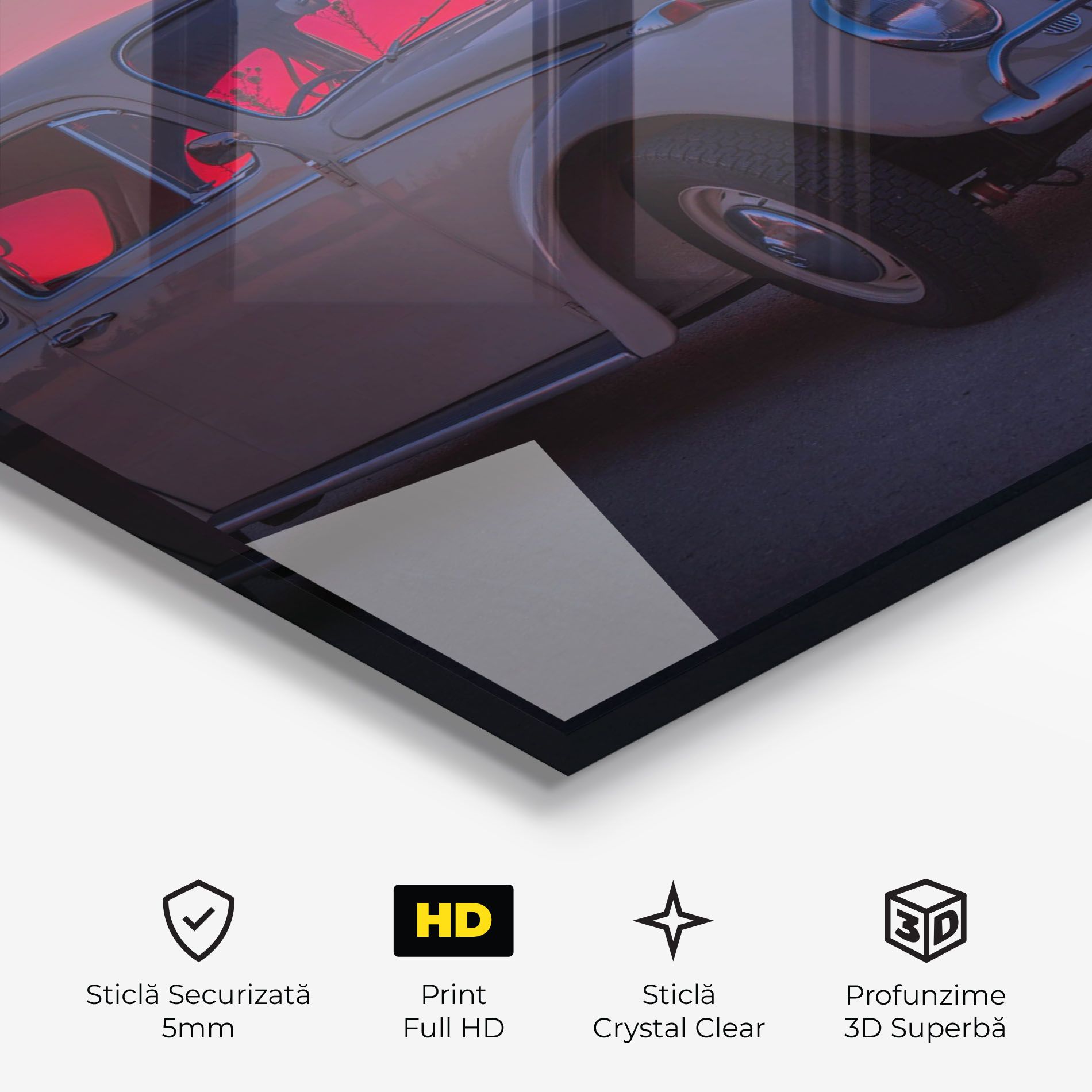 Old Car Sunset mockup 3