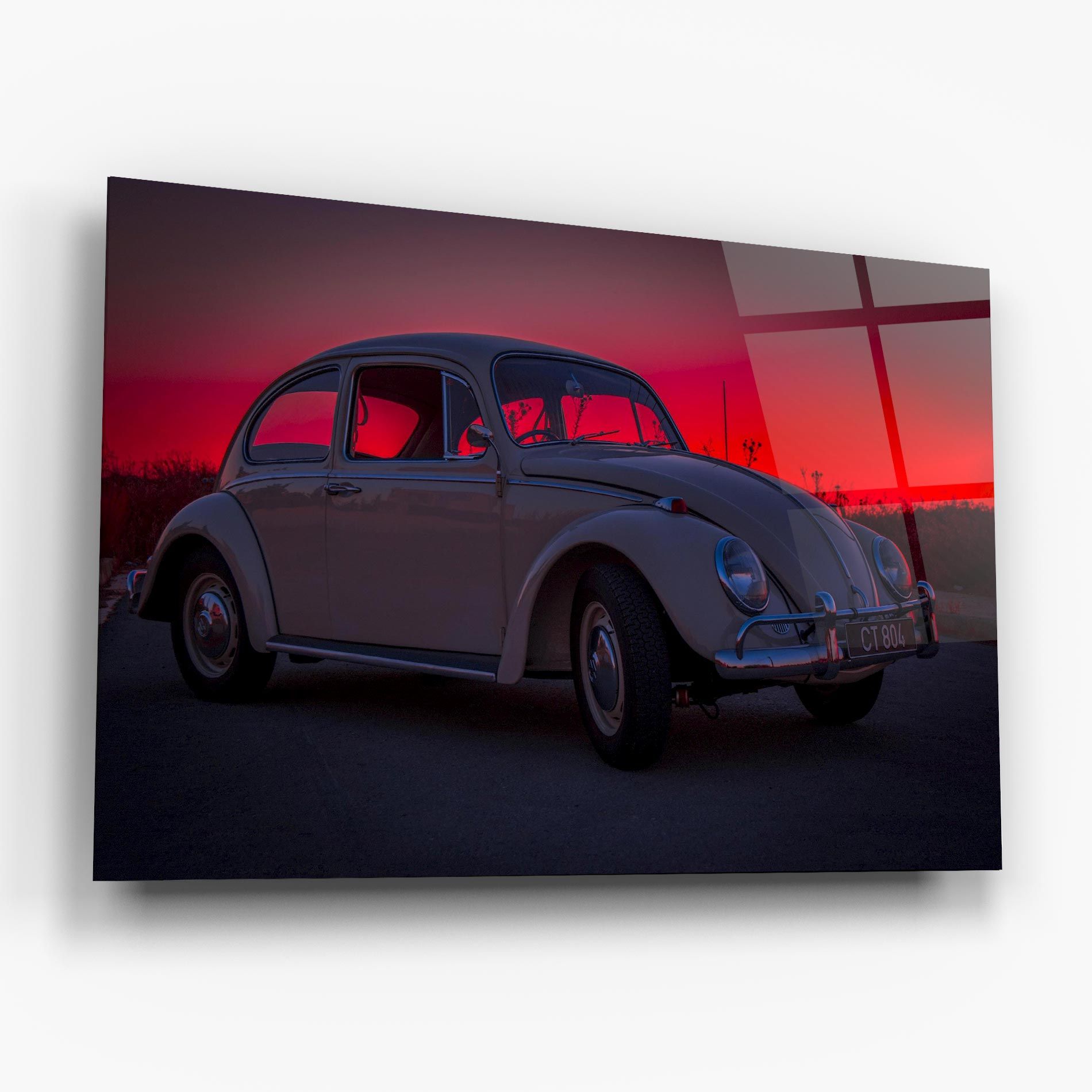 Old Car Sunset mockup 6