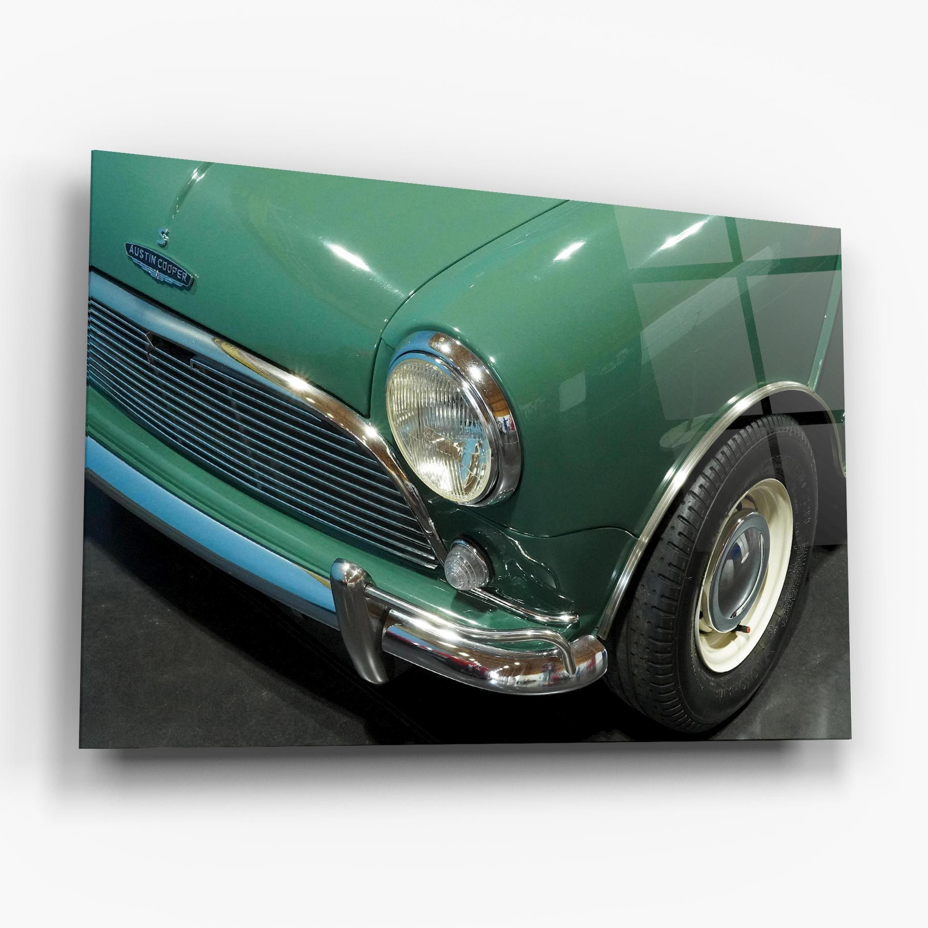 Pretty Green Car mockup 6