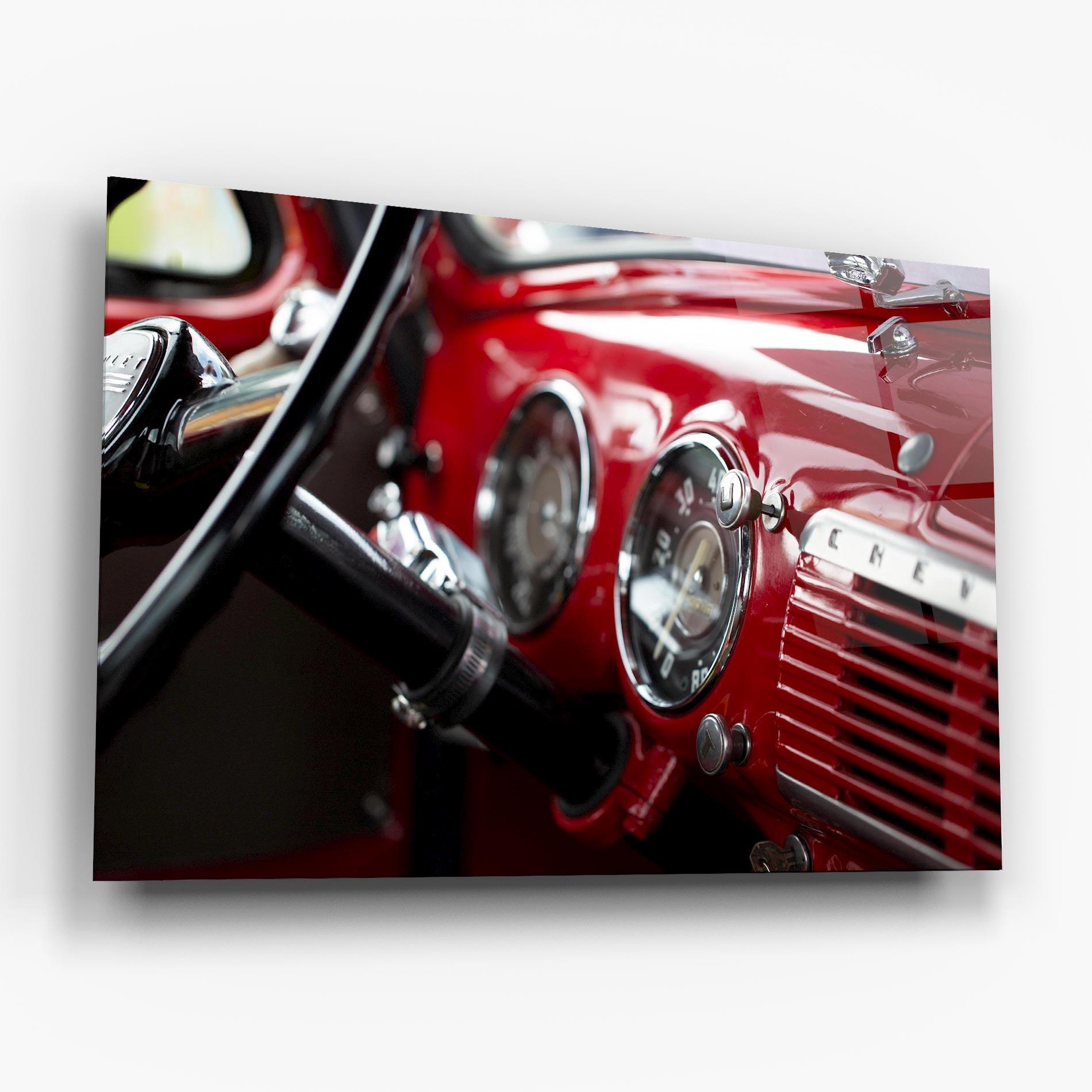 Tablou Sticla Shiny Clean Car mockup 6