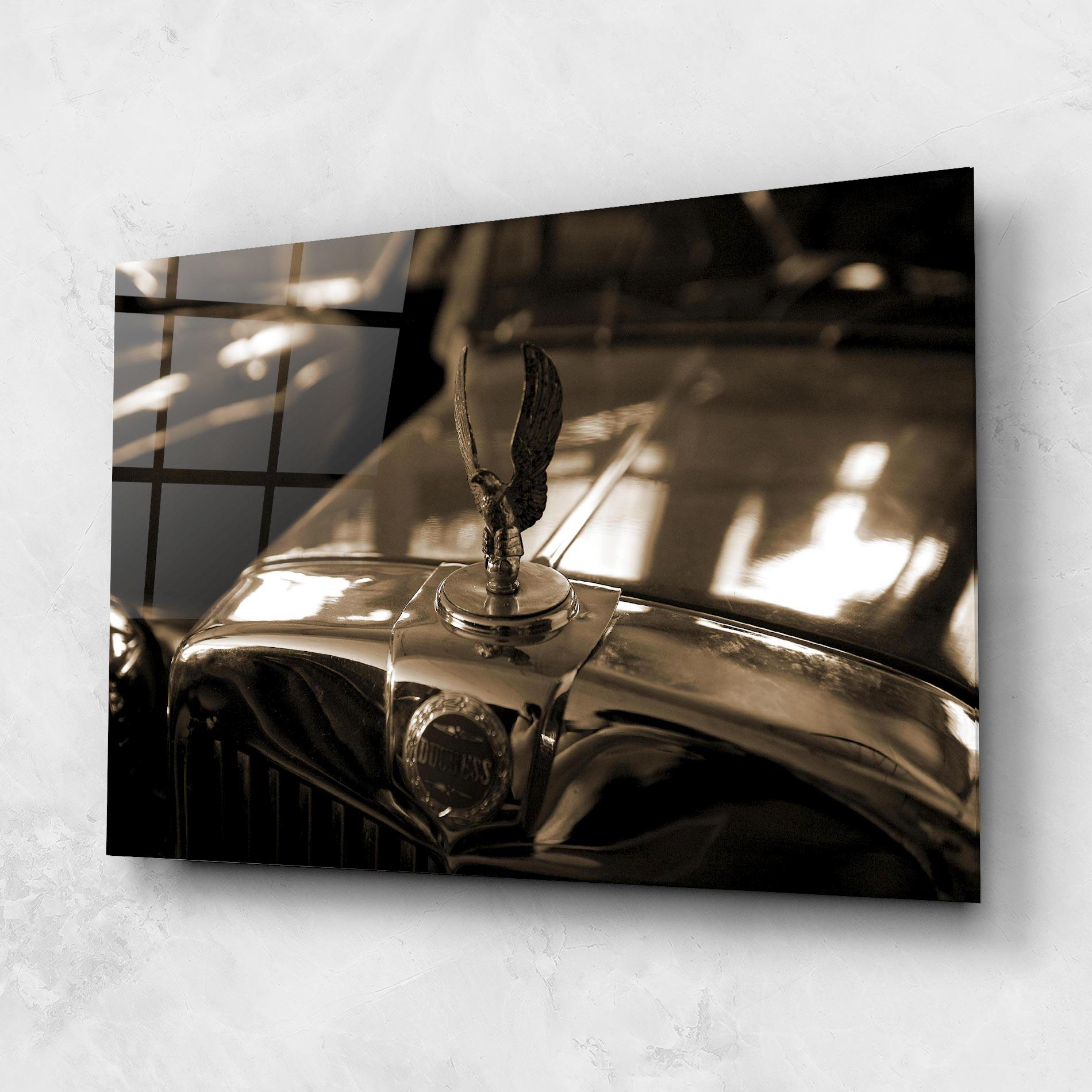 Tablou Sticla Metal Details Car mockup 1