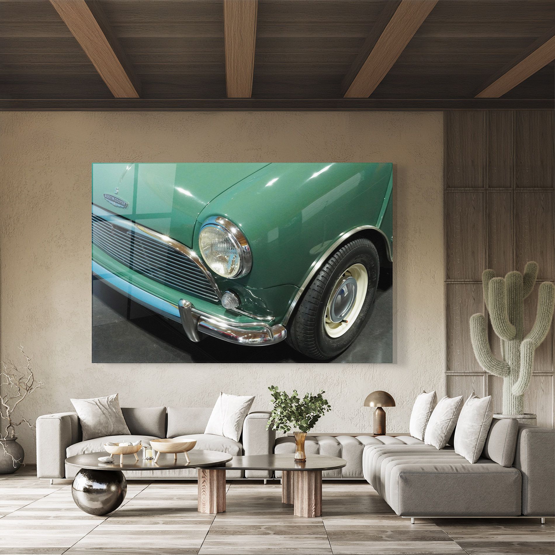 Pretty Green Car mockup 8