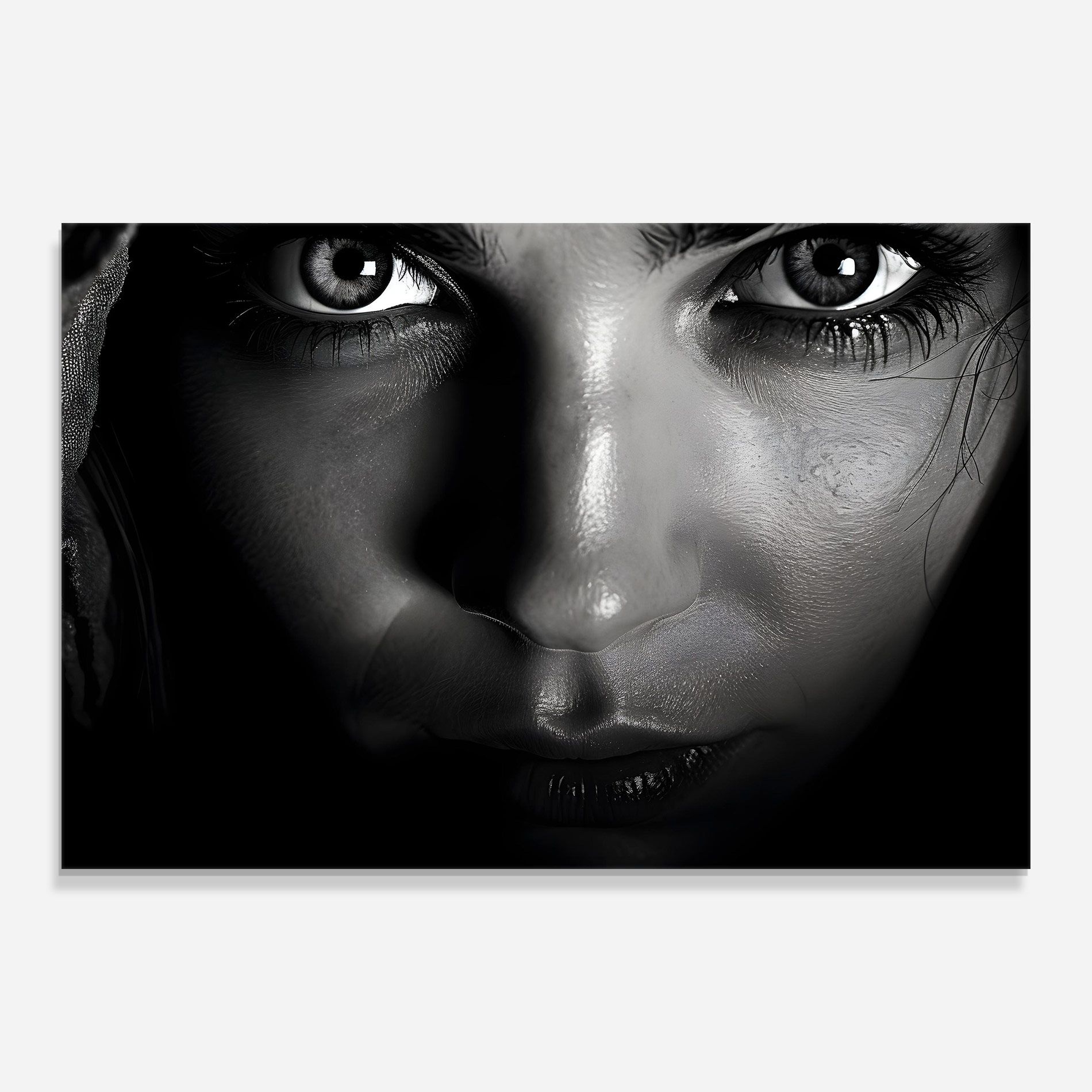Closeup Portrait mockup 0