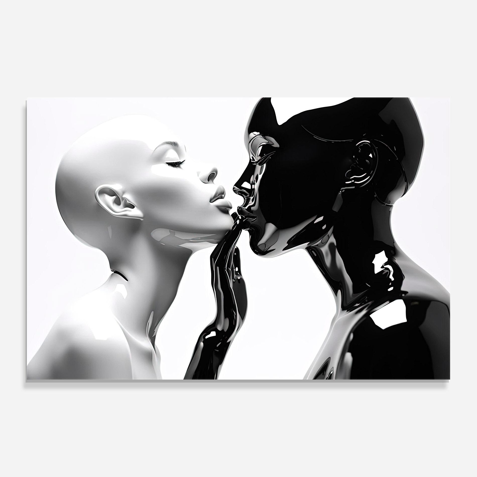 Tablou Sticla Feminine Sculpture mockup 0