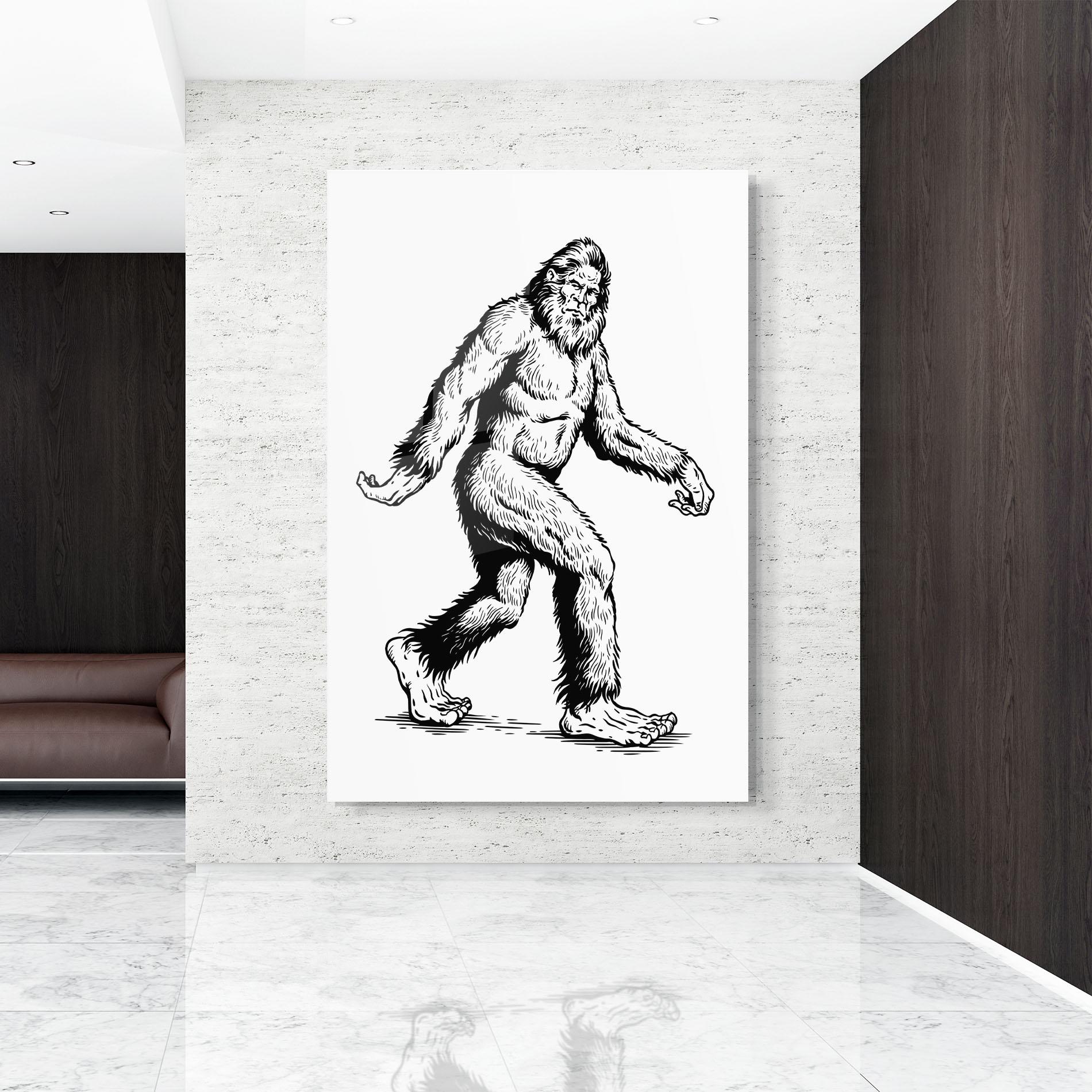 Tablou Sticla Yeti mockup 9