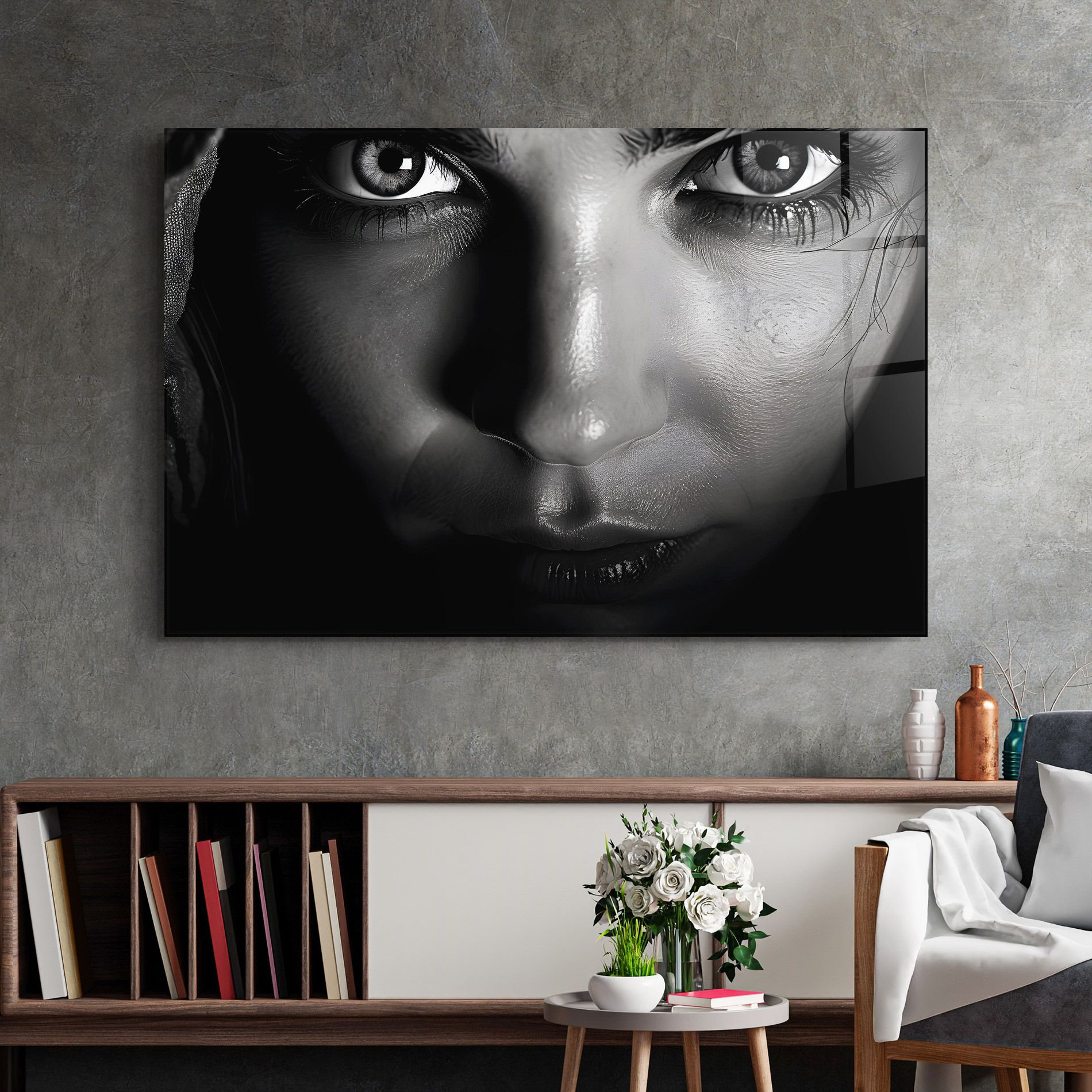 Closeup Portrait mockup 2