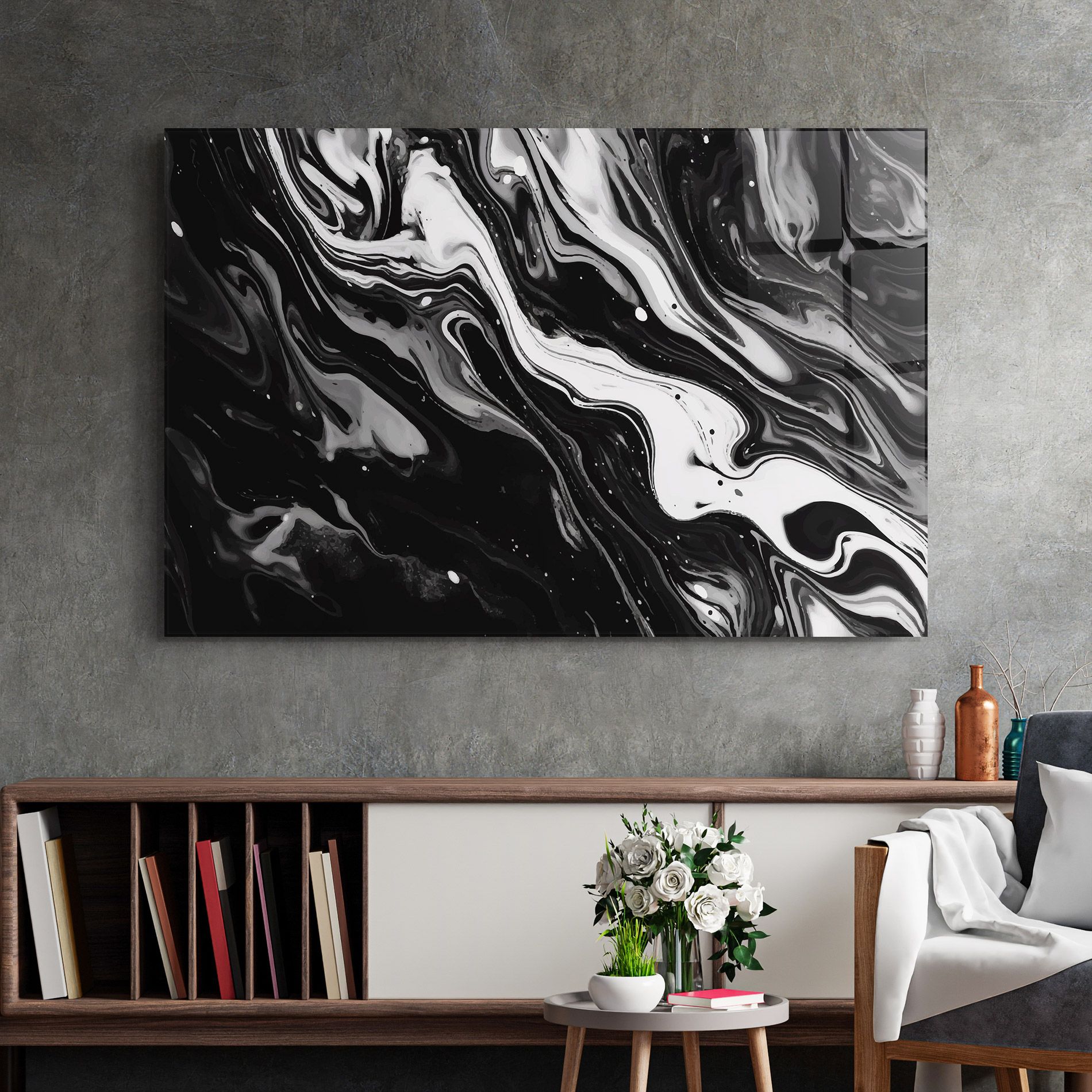 Grey Art Marble mockup 2