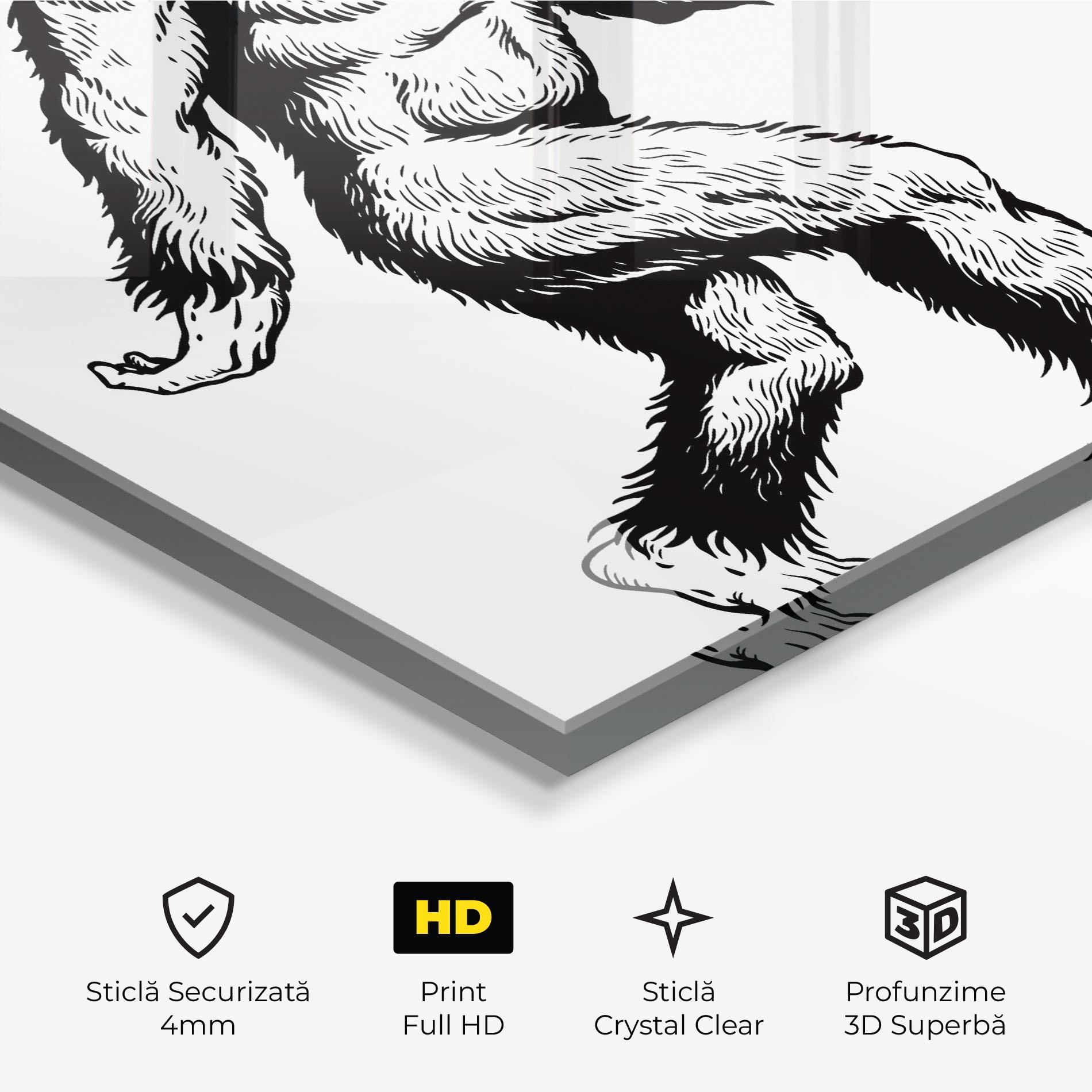 Tablou Sticla Yeti mockup 3