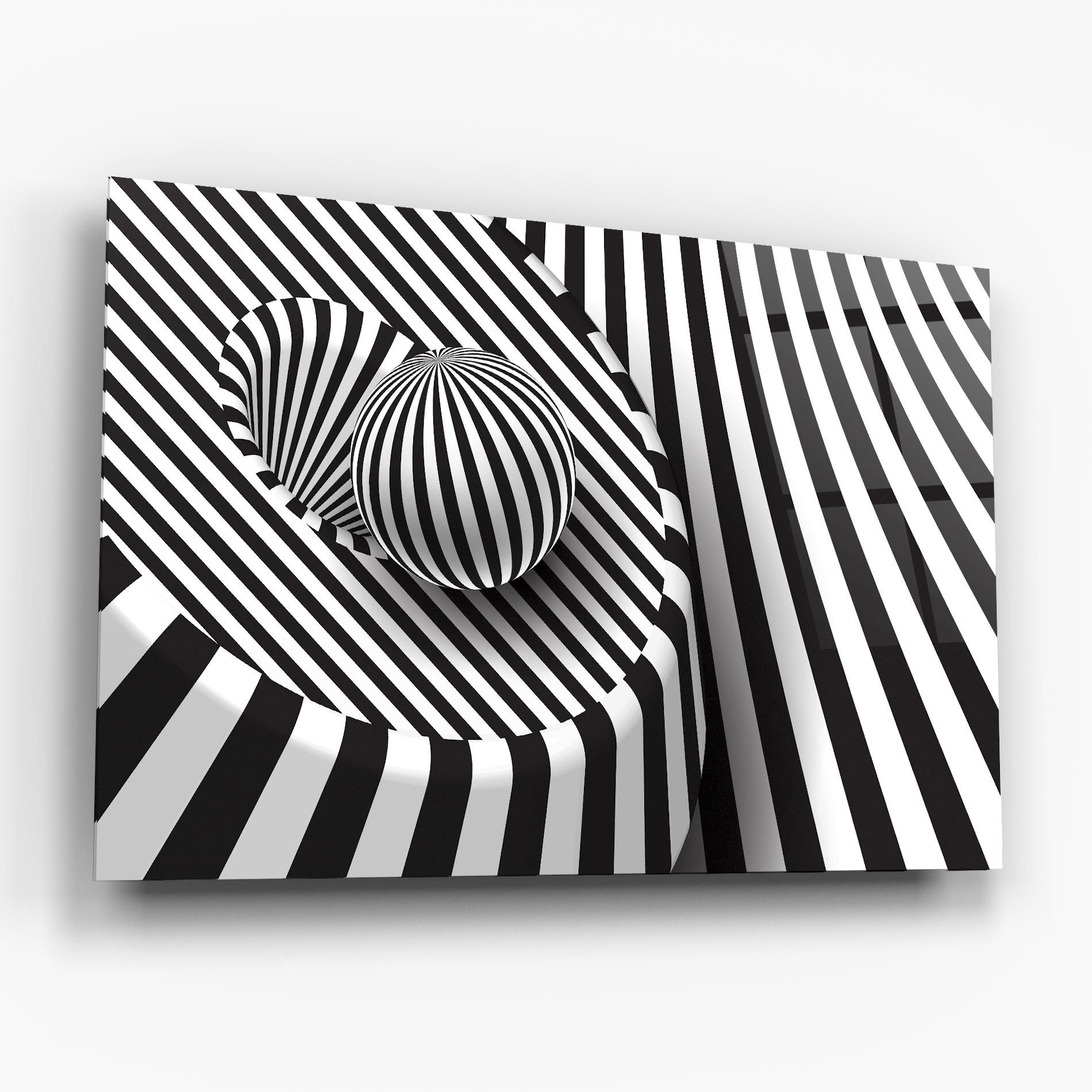 3d Ball Zebra mockup 6