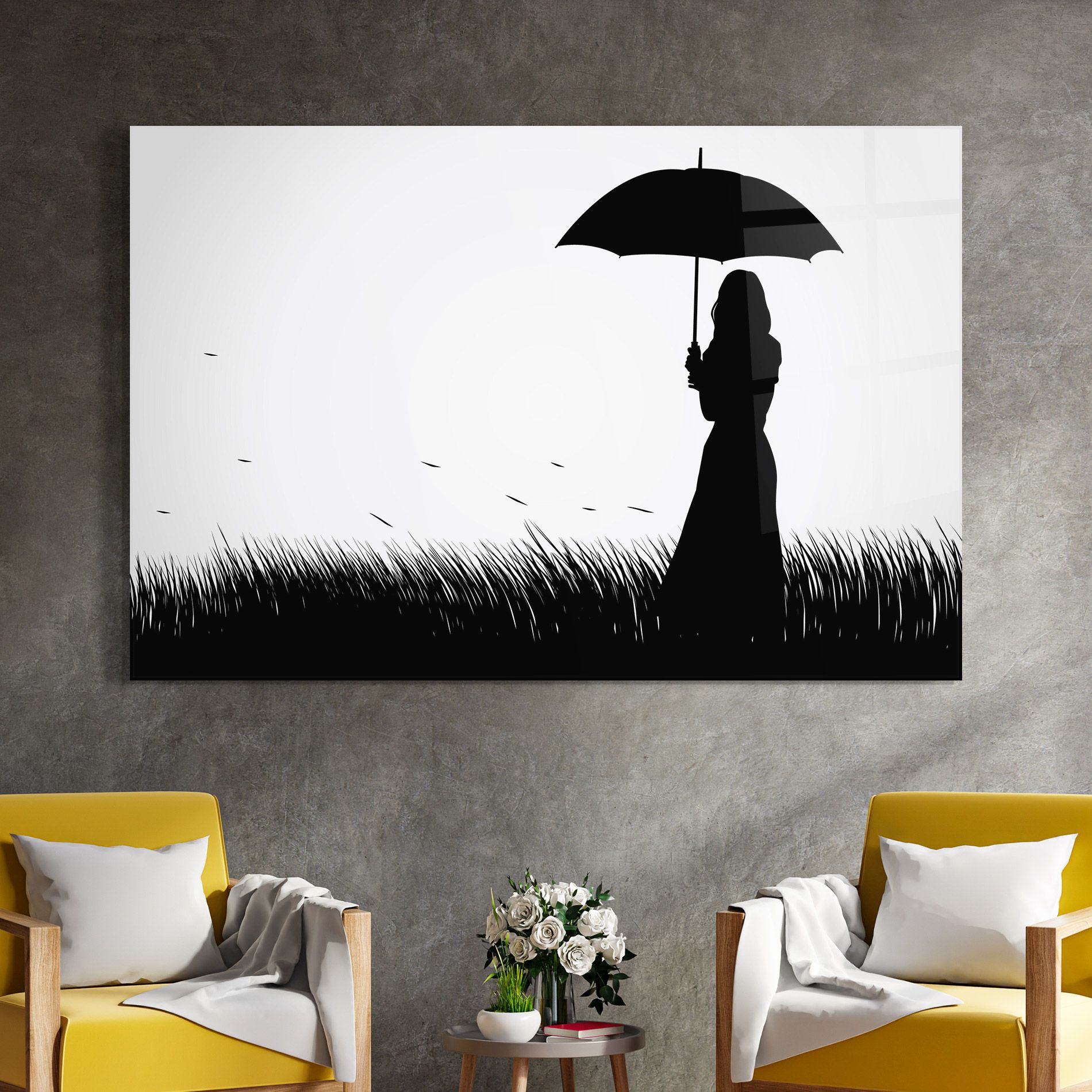 Black Umbrella mockup 4