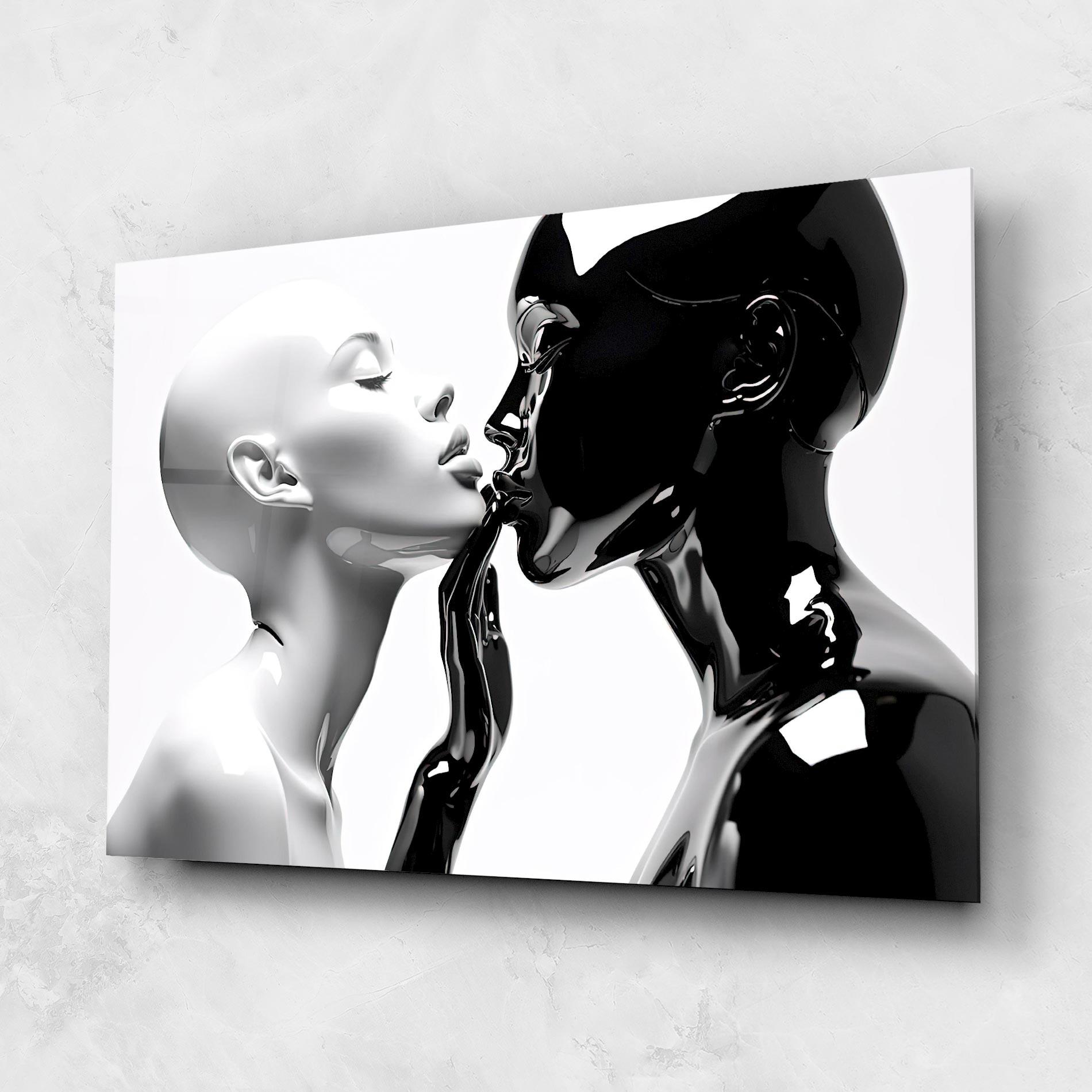 Tablou Sticla Feminine Sculpture mockup 1