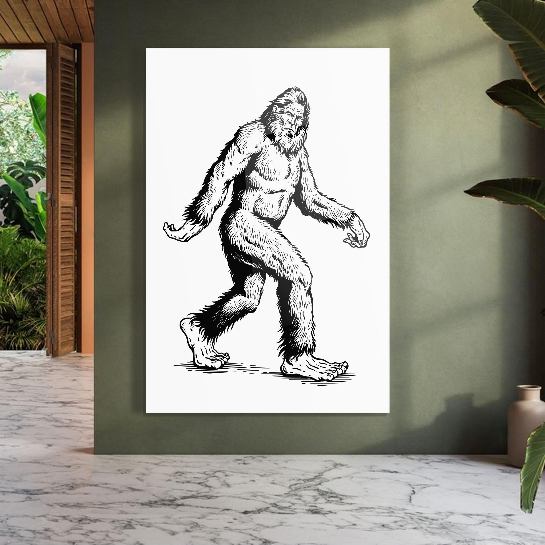 Tablou Sticla Yeti mockup 7