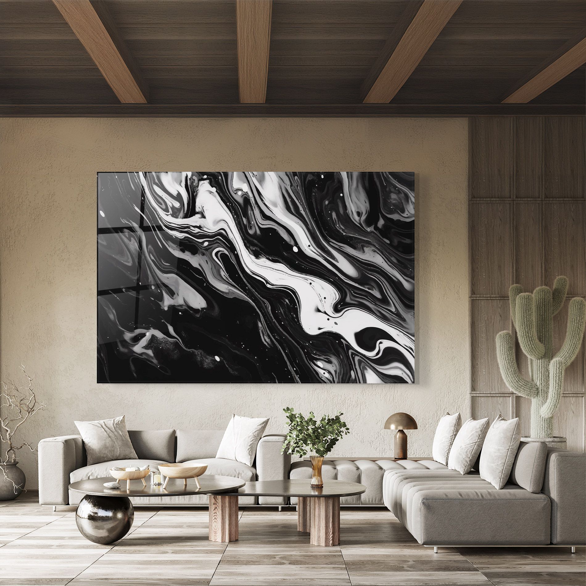 Grey Art Marble mockup 8