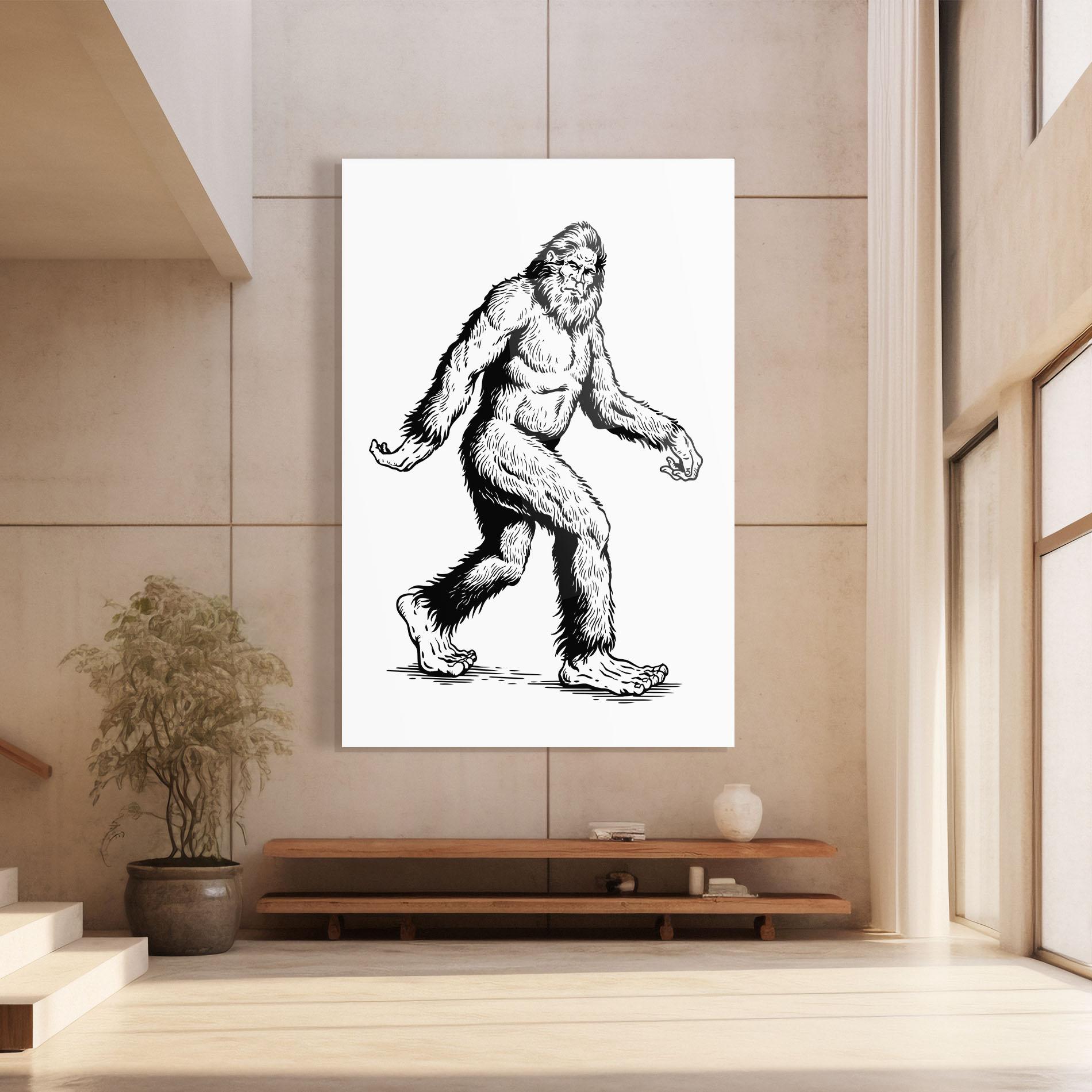 Tablou Sticla Yeti mockup 8
