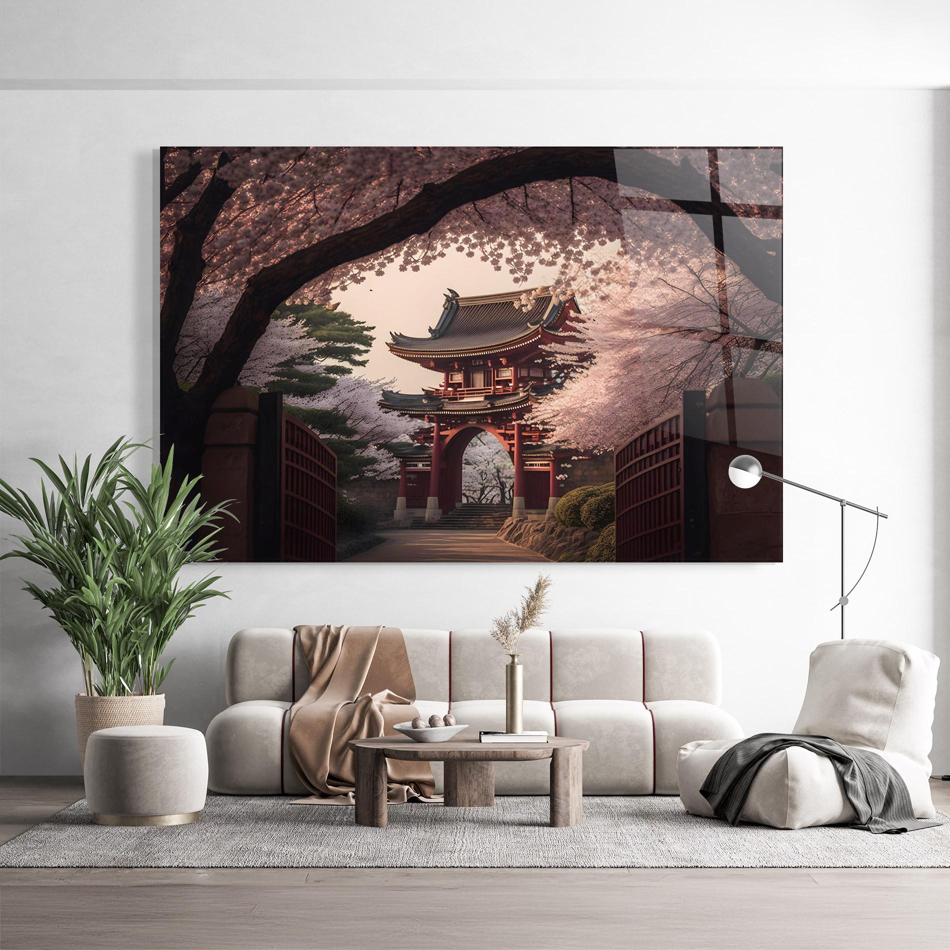 Tablou Sticla Toji Gate mockup 9