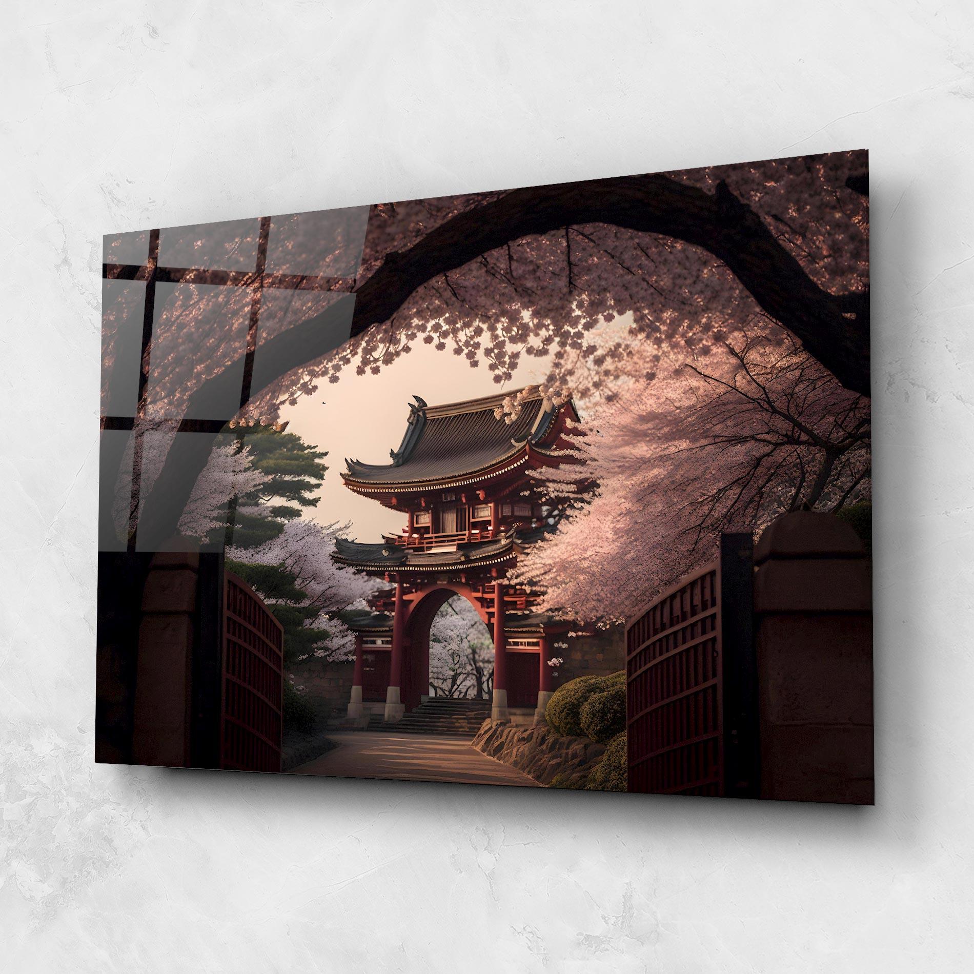 Tablou Sticla Toji Gate mockup 1