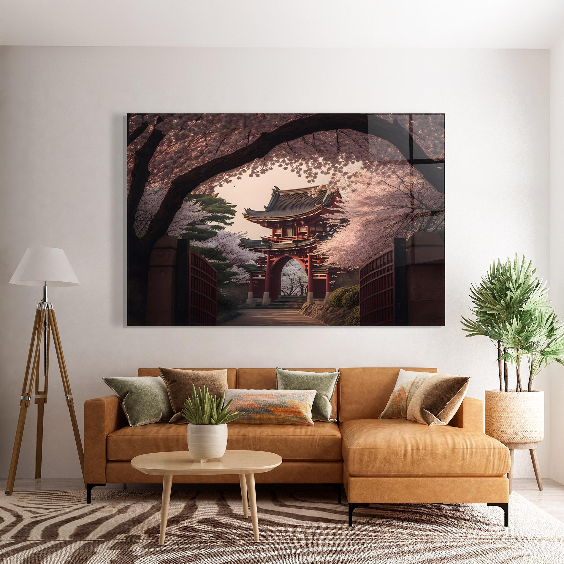 Tablou Sticla Toji Gate mockup 7