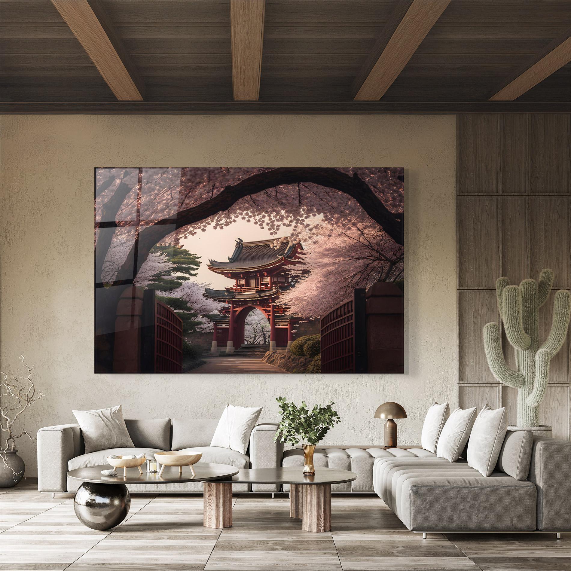 Tablou Sticla Toji Gate mockup 8