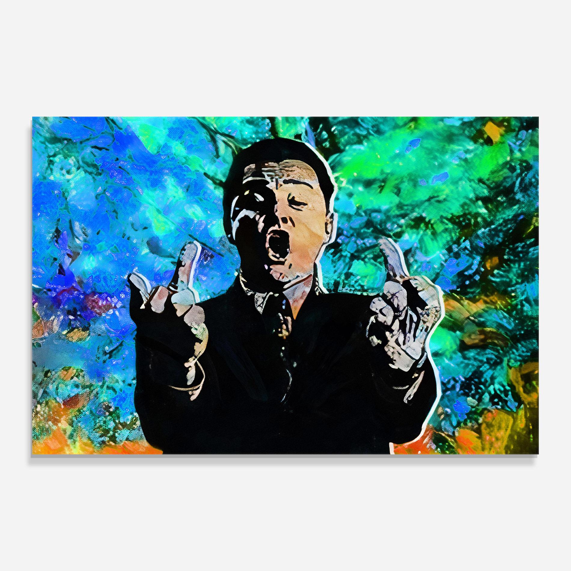 Tablou Sticla Flip The Bird mockup 0