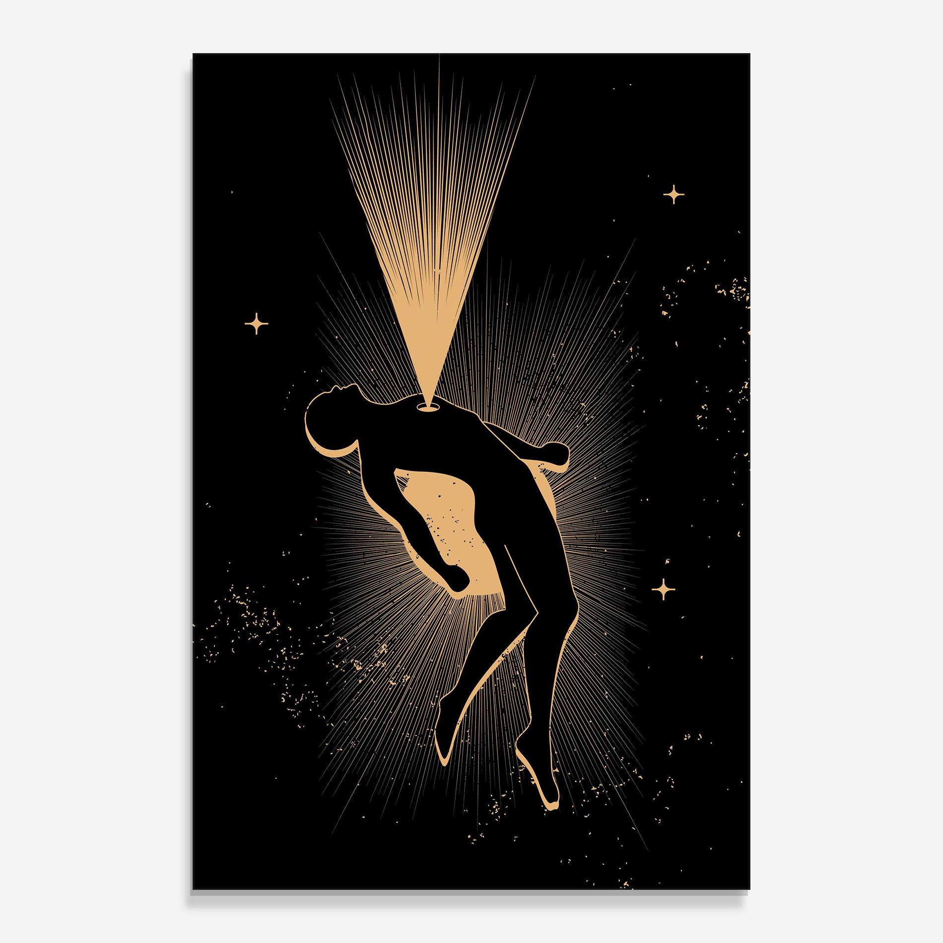 Tablou Sticla Body And Soul mockup 0