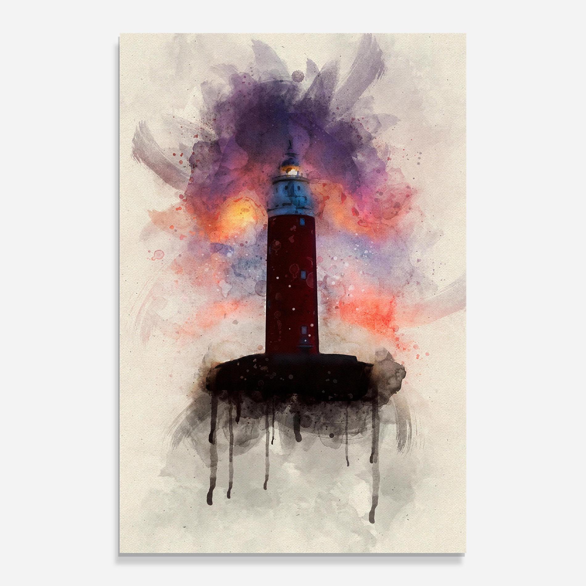Tablou Sticla Lighthouse mockup 0
