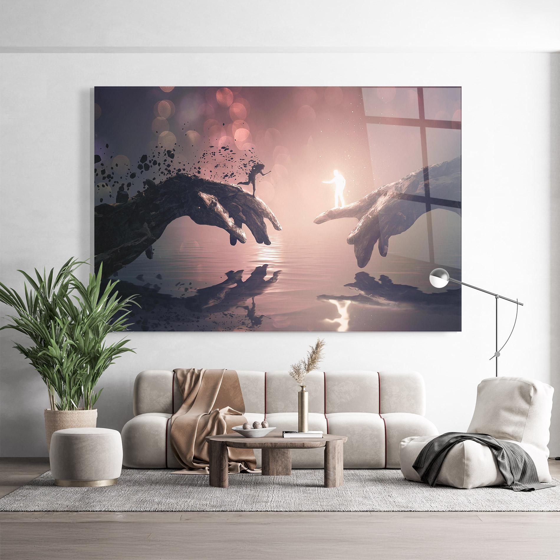 Tablou Sticla Life Story mockup 9